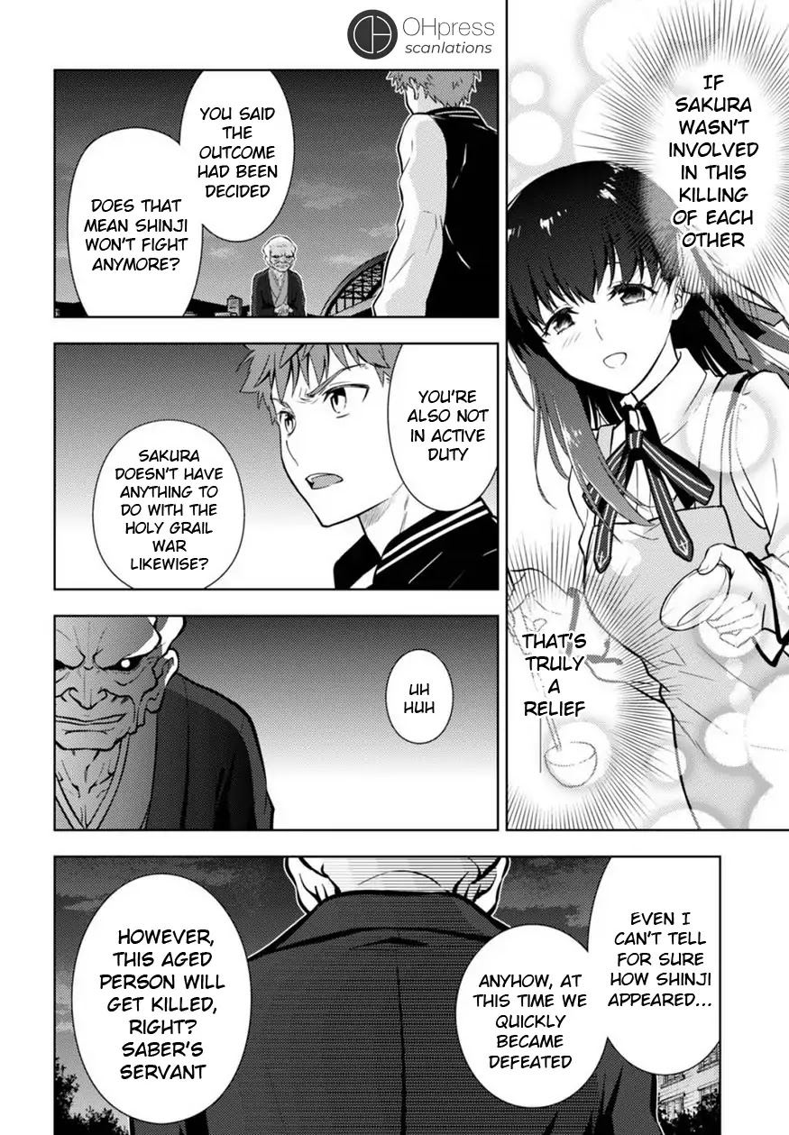 Fate/Stay Night - Heaven's Feel Chapter 18 page 16 - Chapter 18: Day 4