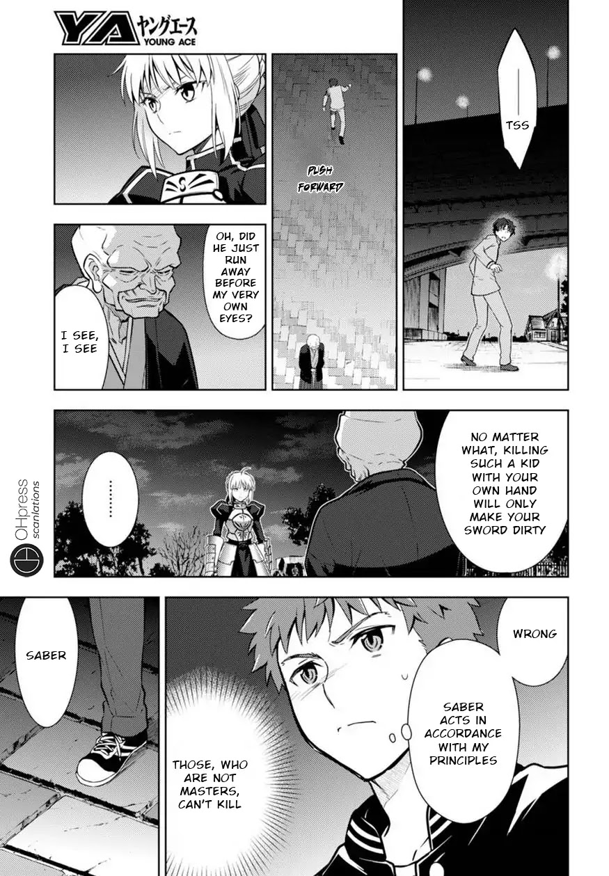 Fate/Stay Night - Heaven's Feel Chapter 18 page 9 - Chapter 18: Day 4