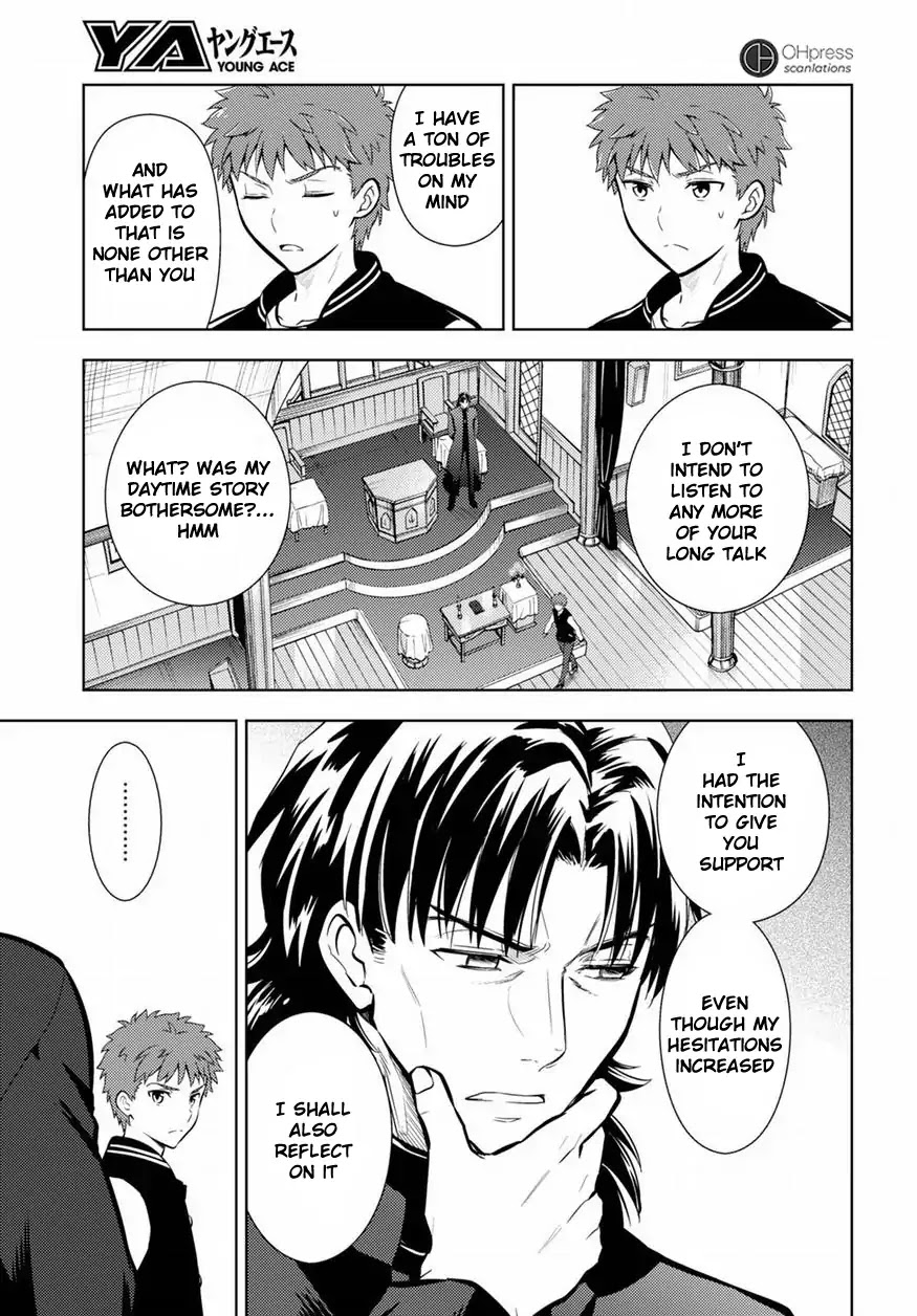 Fate/Stay Night - Heaven's Feel Chapter 19 page 8 - Chapter 19: Day 4