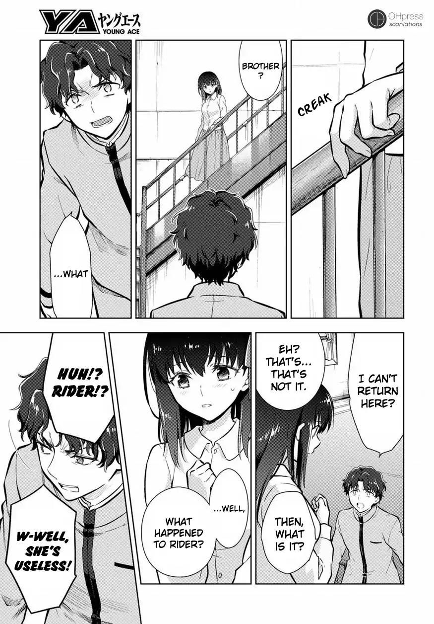Fate/Stay Night - Heaven's Feel Chapter 20 page 24 - Chapter 20: Day 4 / The Answer Is Only In The Ending (2)