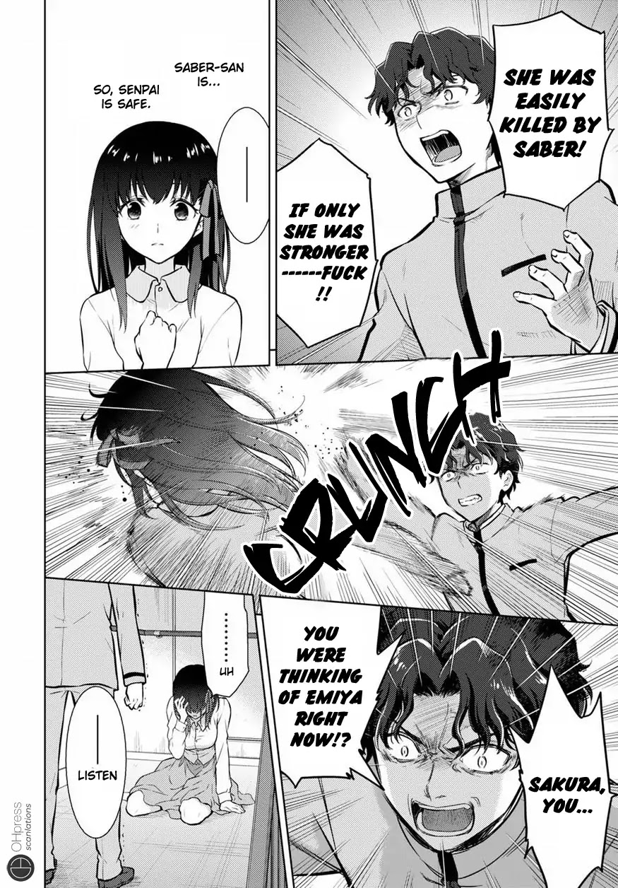 Fate/Stay Night - Heaven's Feel Chapter 20 page 25 - Chapter 20: Day 4 / The Answer Is Only In The Ending (2)