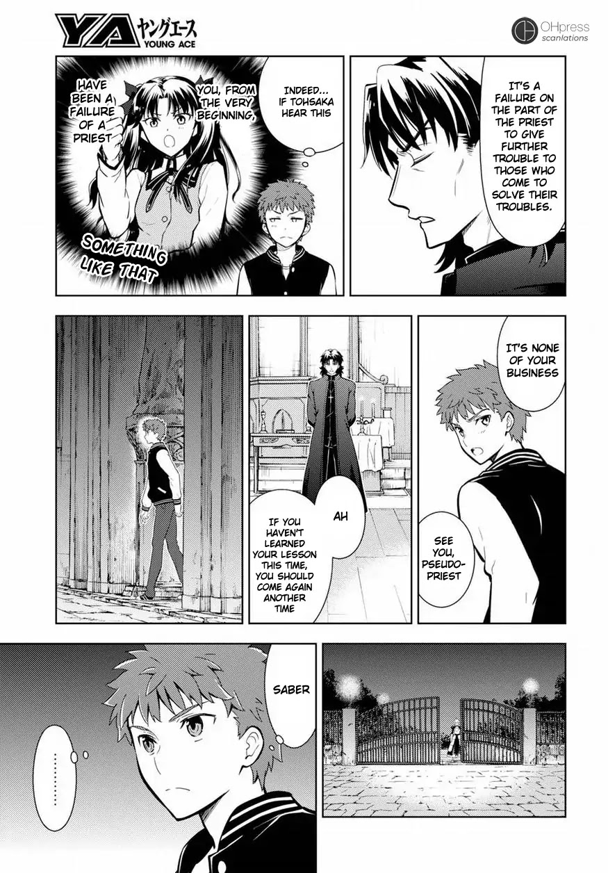 Fate/Stay Night - Heaven's Feel Chapter 20 page 6 - Chapter 20: Day 4 / The Answer Is Only In The Ending (2)