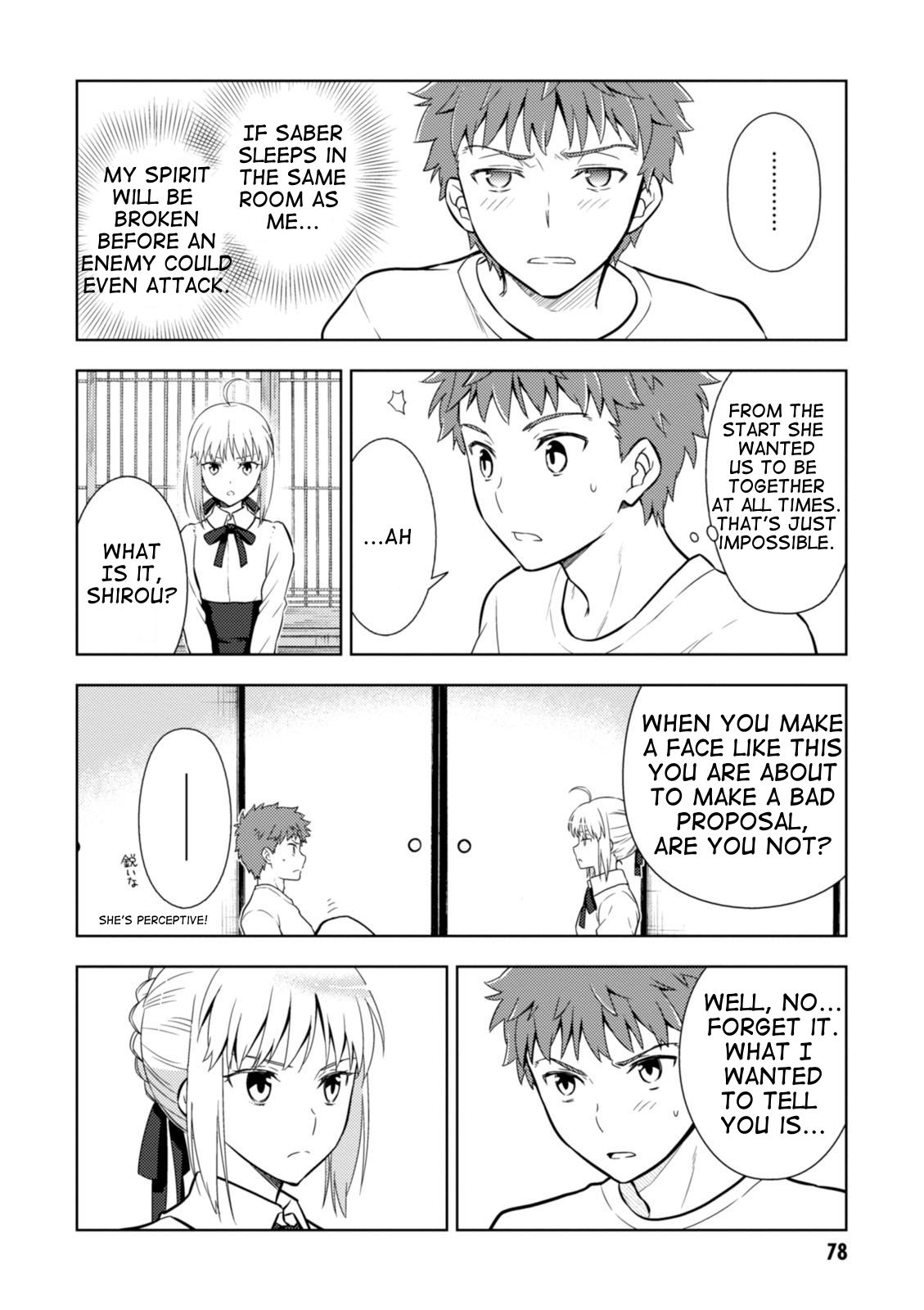 Fate/Stay Night - Heaven's Feel Chapter 21 page 5 - Chapter 21