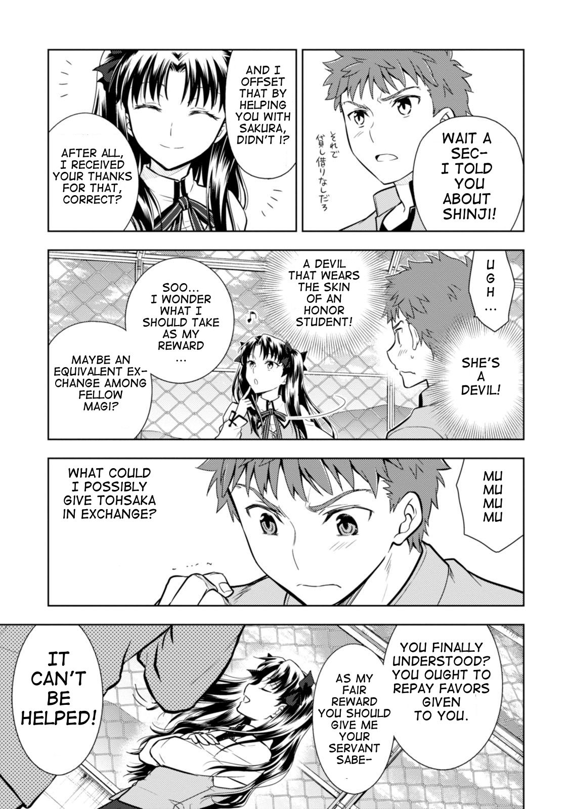 Fate/Stay Night - Heaven's Feel Chapter 23 page 13 - Chapter 23