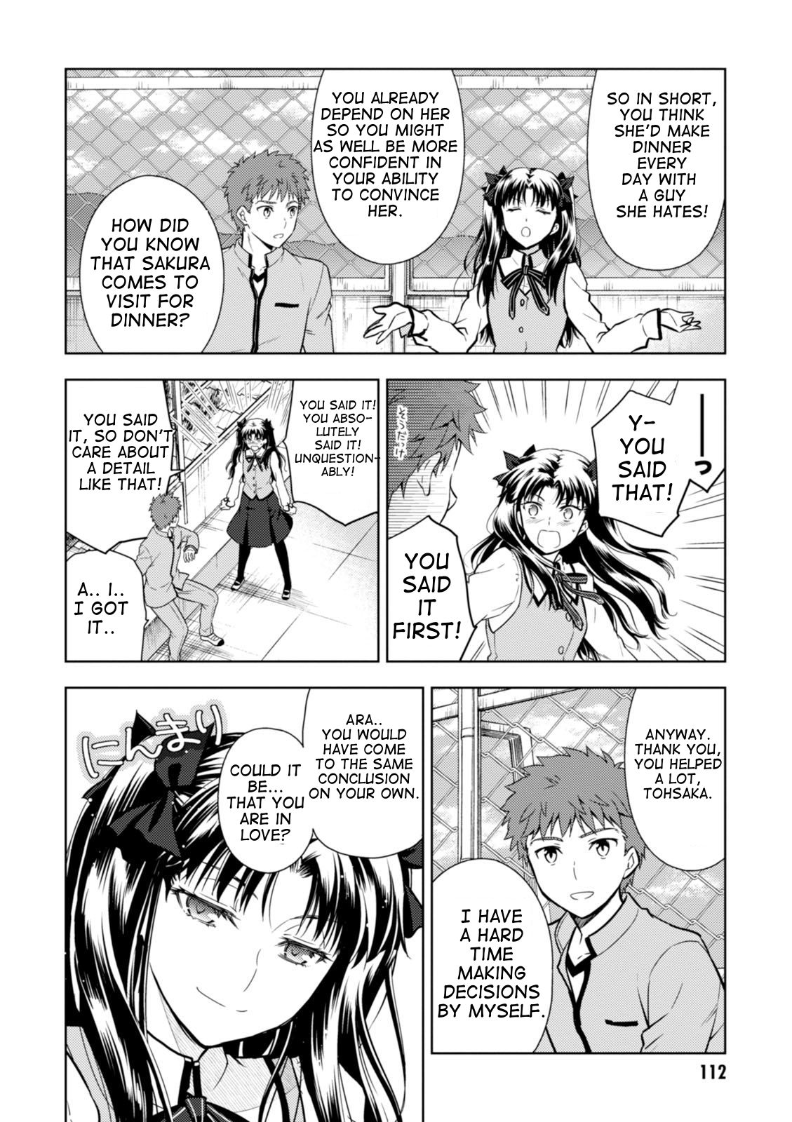 Fate/Stay Night - Heaven's Feel Chapter 23 page 8 - Chapter 23