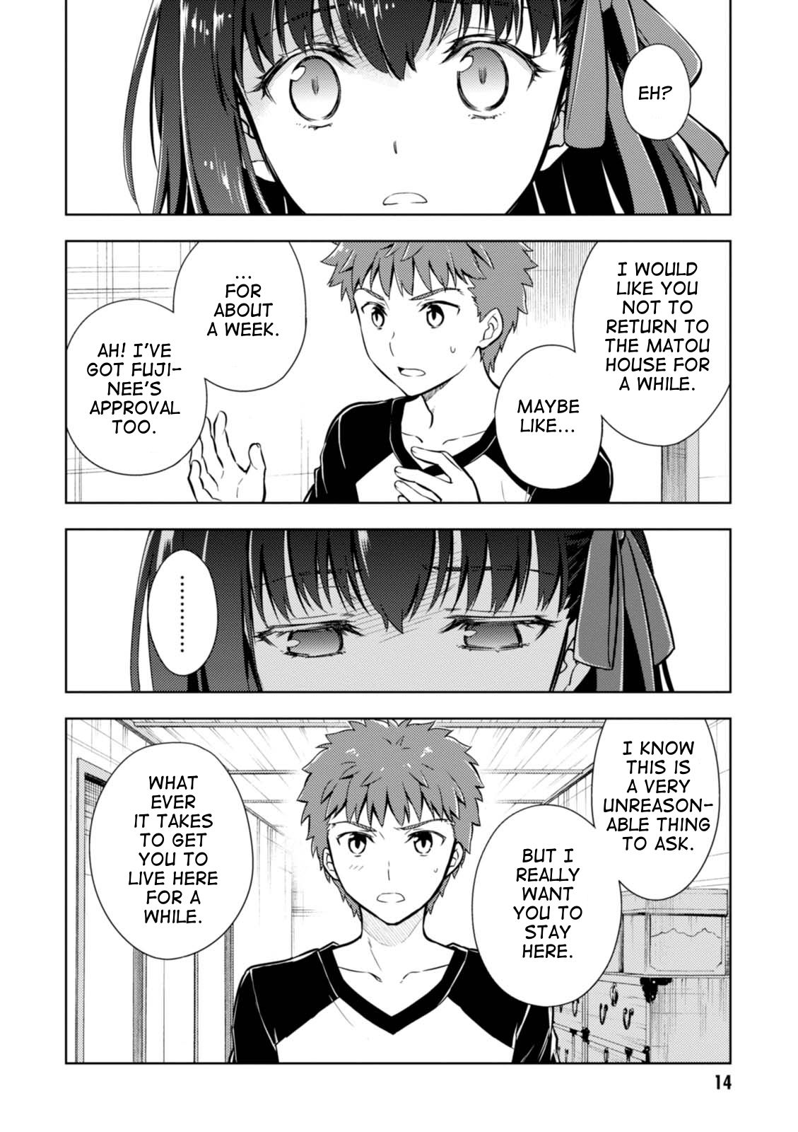 Fate/Stay Night - Heaven's Feel Chapter 26 page 12 - Chapter 26