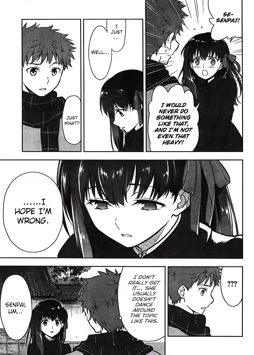 Fate/Stay Night - Heaven's Feel Chapter 3 page 15 - Chapter 3