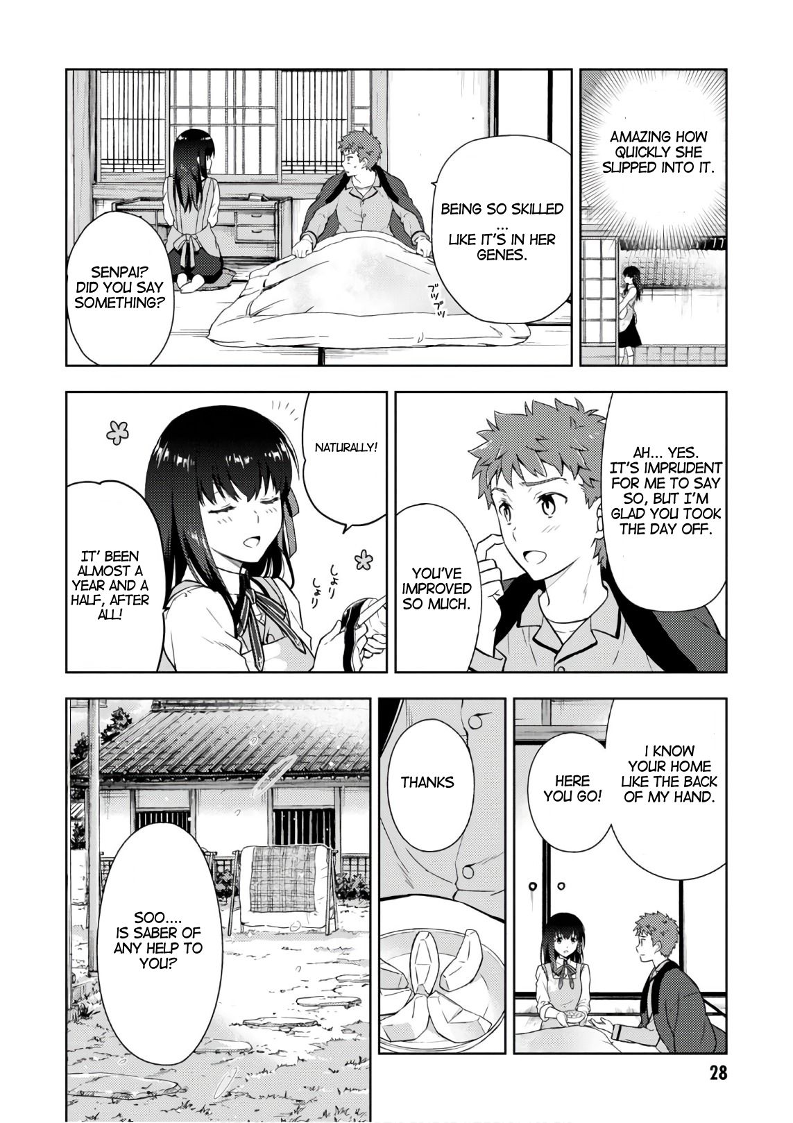 Fate/Stay Night - Heaven's Feel Chapter 33 page 4 - Chapter 33