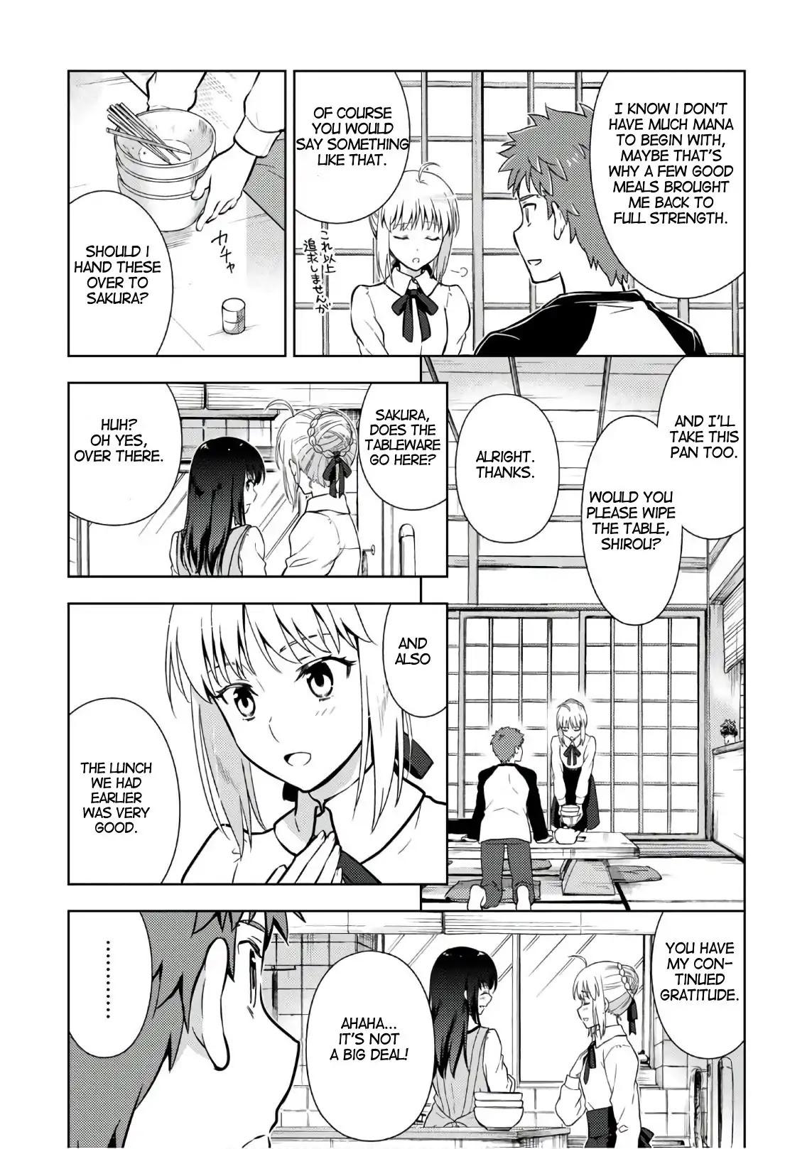 Fate/Stay Night - Heaven's Feel Chapter 34 page 3 - Chapter 34