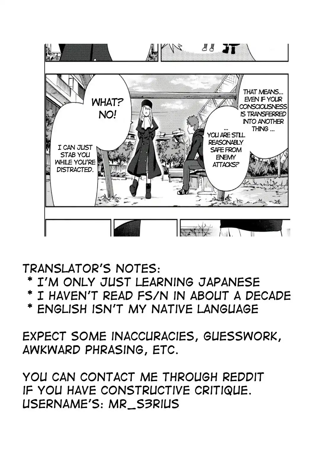 Fate/Stay Night - Heaven's Feel Chapter 35 page 15 - Chapter 35