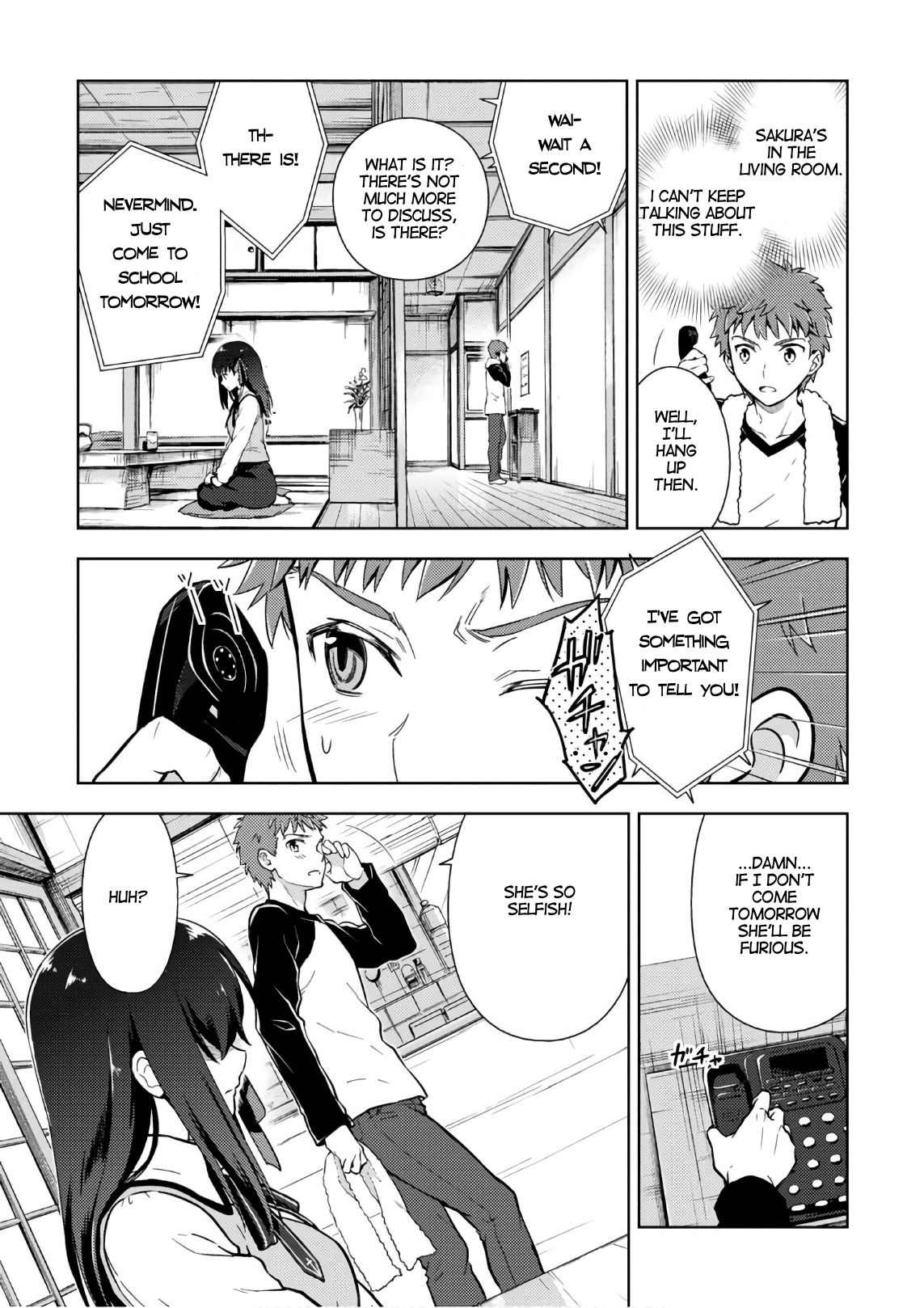 Fate/Stay Night - Heaven's Feel Chapter 36 page 13 - Chapter 36