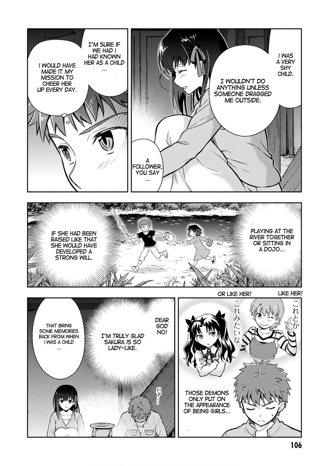 Fate/Stay Night - Heaven's Feel Chapter 37 page 22 - Chapter 37