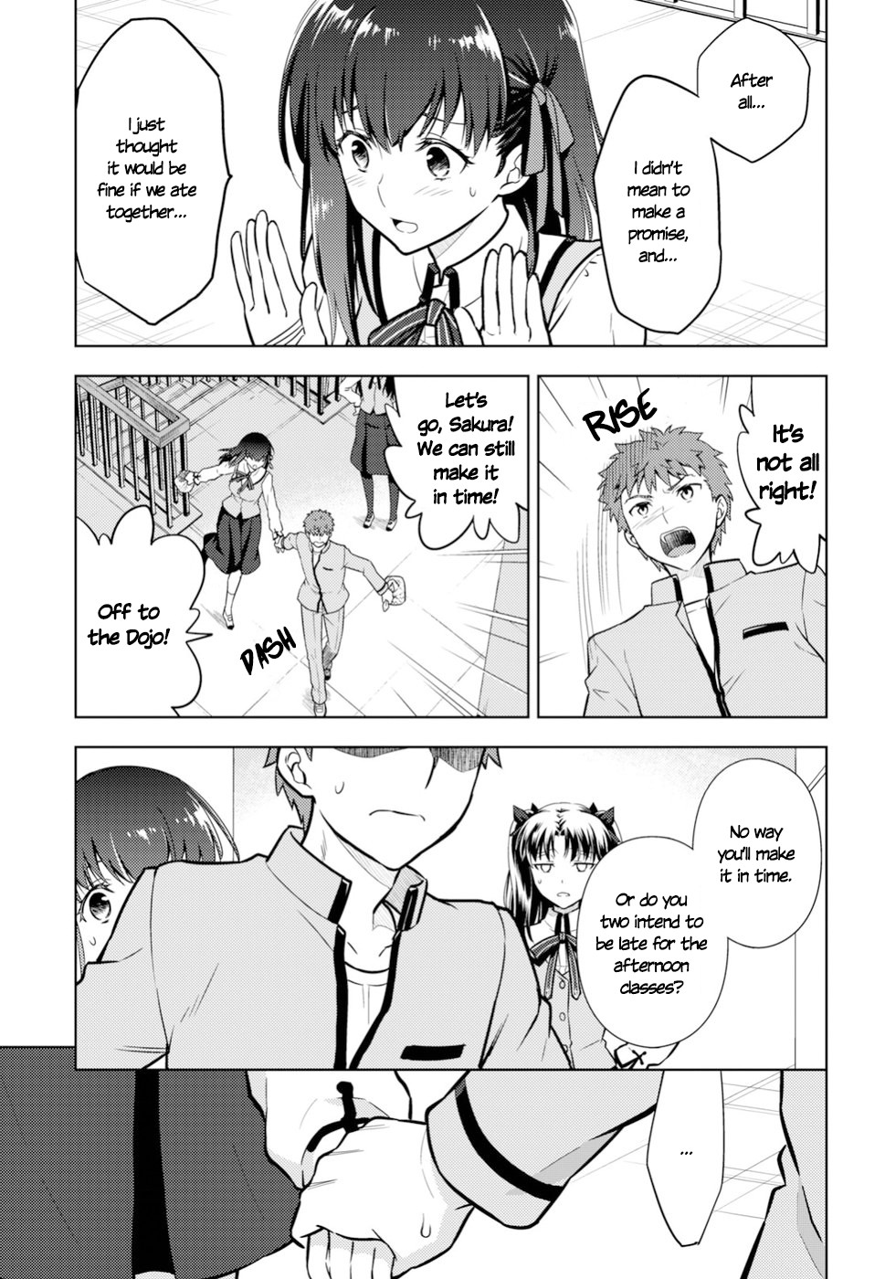 Fate/Stay Night - Heaven's Feel Chapter 42 page 10 - Chapter 42: Couple (2)