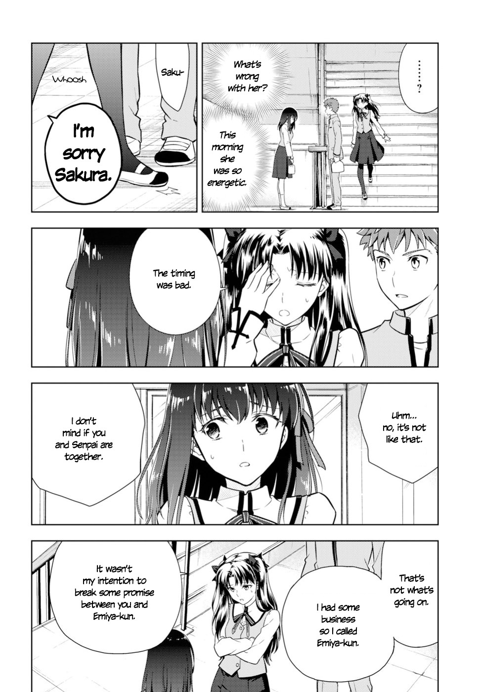 Fate/Stay Night - Heaven's Feel Chapter 42 page 7 - Chapter 42: Couple (2)