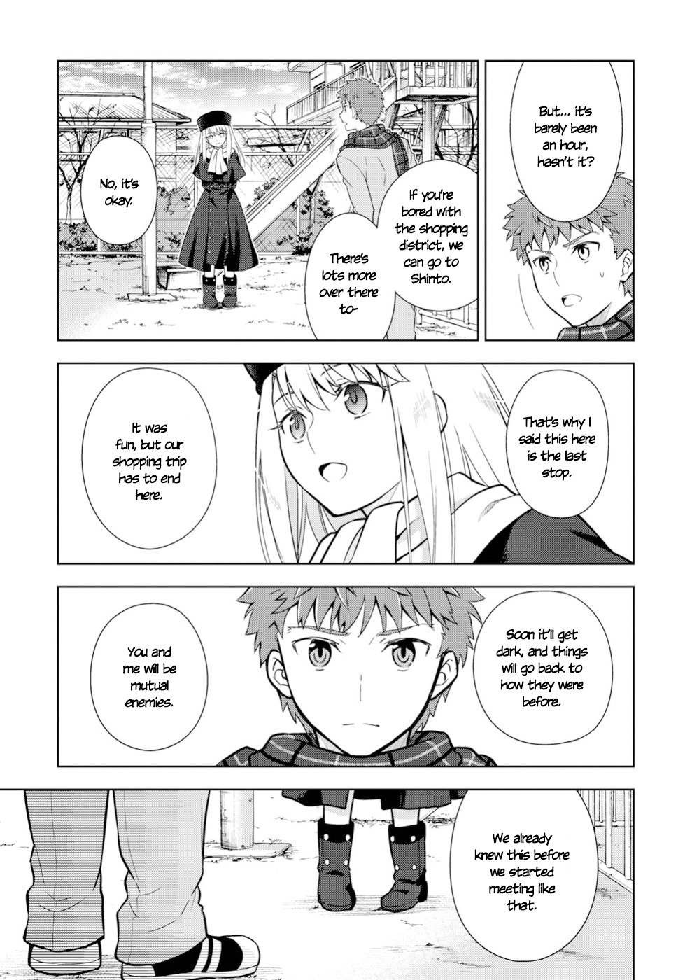 Fate/Stay Night - Heaven's Feel Chapter 43 page 13 - Chapter 43: Day 7 / Cinema