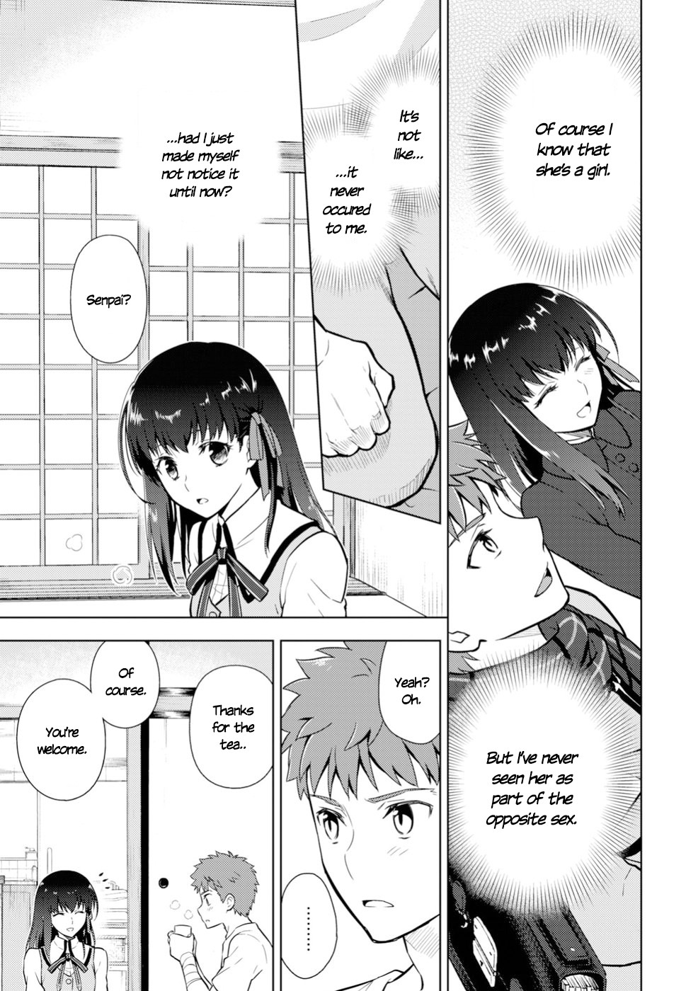 Fate/Stay Night - Heaven's Feel Chapter 43 page 33 - Chapter 43: Day 7 / Cinema