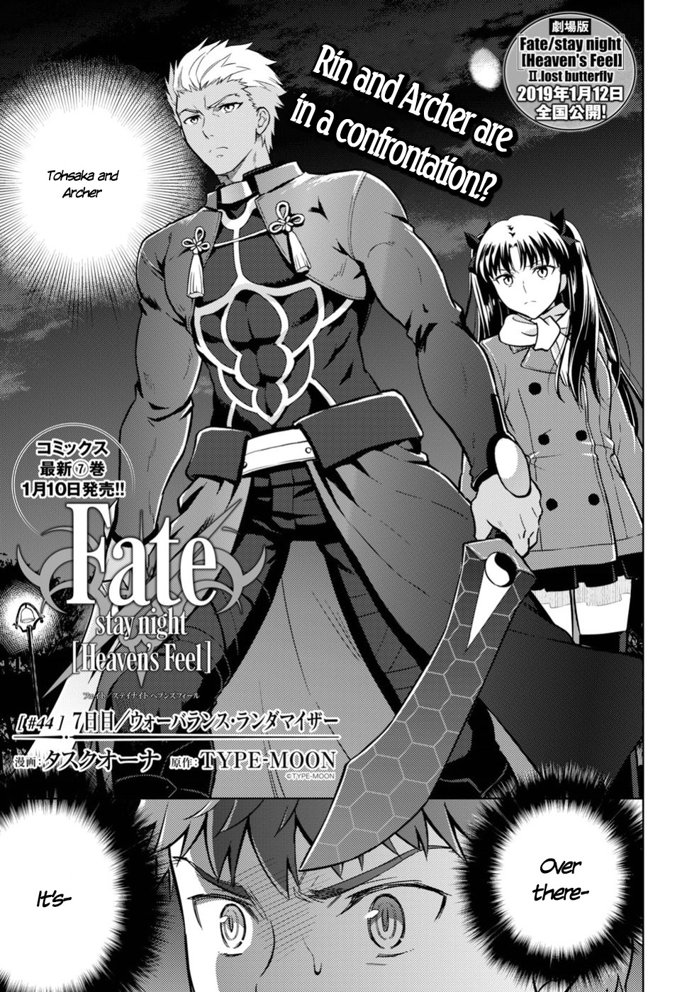 Fate/Stay Night - Heaven's Feel Chapter 44 page 3 - Chapter 44: Day 7 / War Balance Randomizer