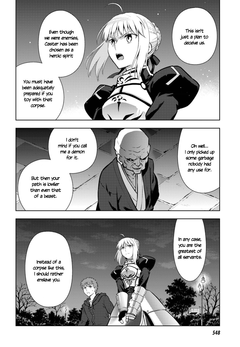 Fate/Stay Night - Heaven's Feel Chapter 44 page 8 - Chapter 44: Day 7 / War Balance Randomizer