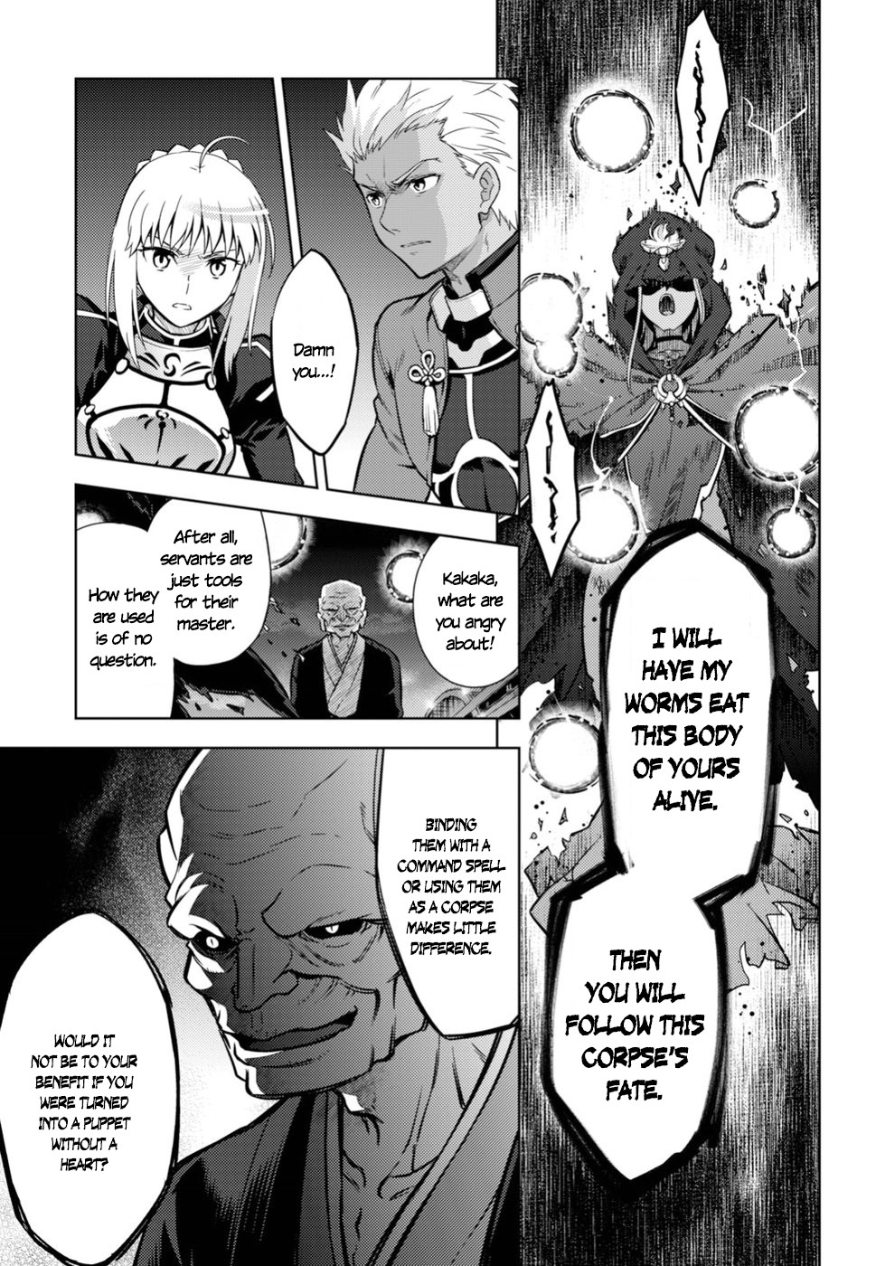 Fate/Stay Night - Heaven's Feel Chapter 44 page 9 - Chapter 44: Day 7 / War Balance Randomizer