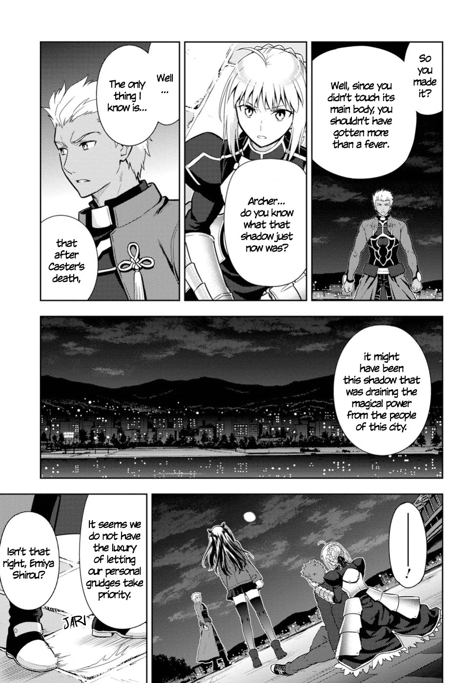 Fate/Stay Night - Heaven's Feel Chapter 45 page 13 - Chapter 45: Day 7 / War Balance Randomizer (2)