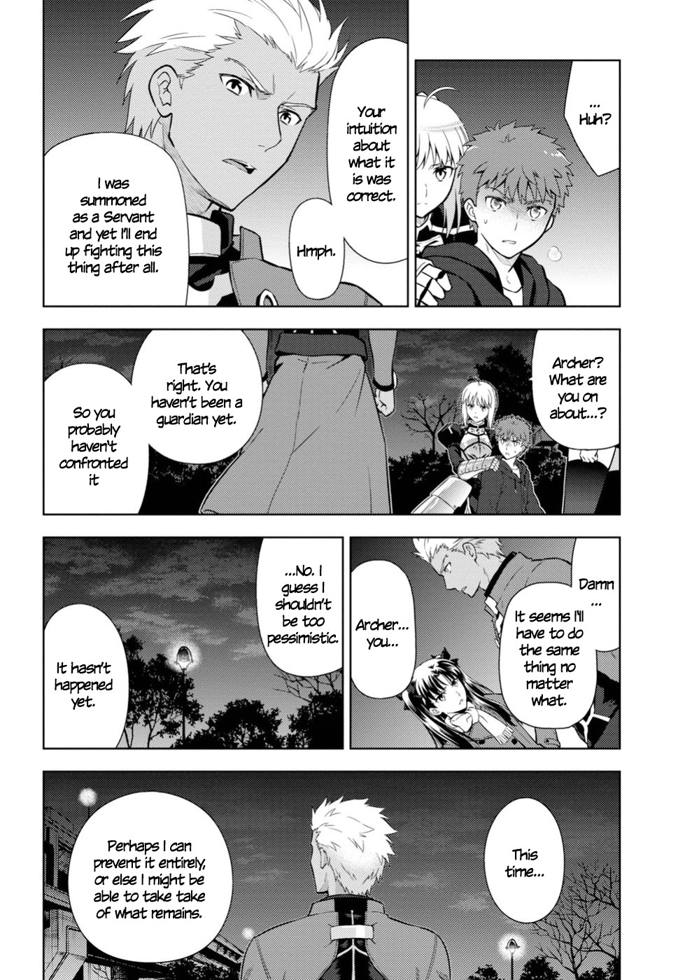 Fate/Stay Night - Heaven's Feel Chapter 45 page 14 - Chapter 45: Day 7 / War Balance Randomizer (2)