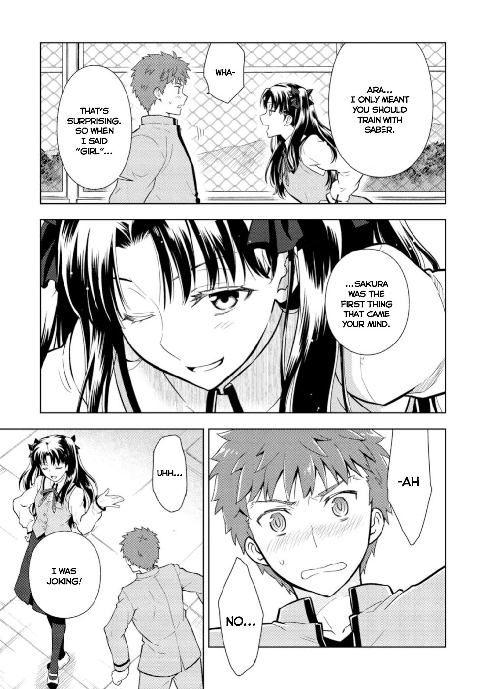 Fate/Stay Night - Heaven's Feel Chapter 49 page 9 - Chapter 49: Day 8 / Challenging the Shadow (1)