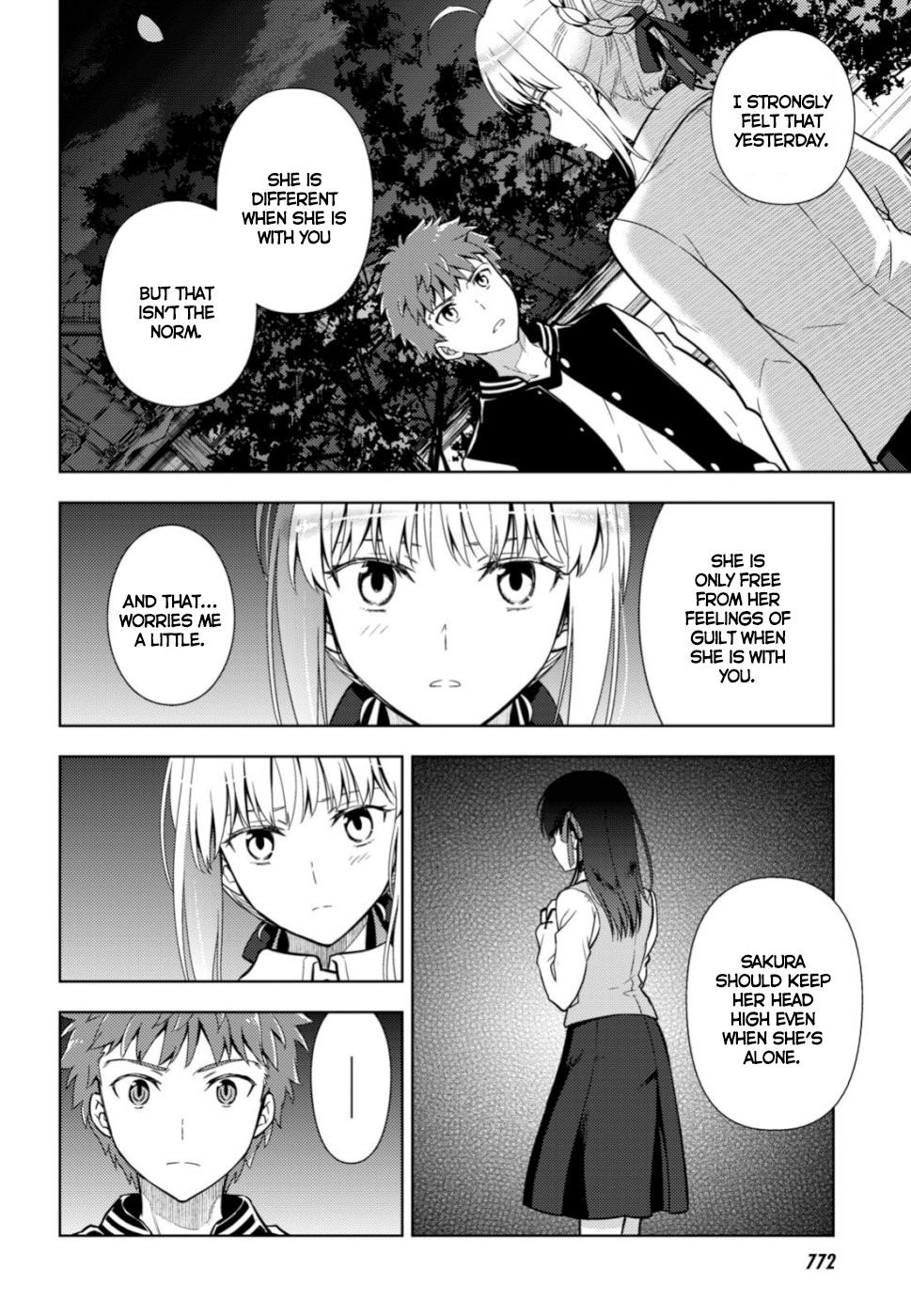 Fate/Stay Night - Heaven's Feel Chapter 52 page 12 - Chapter 52: Day 8 / Truth (3)
