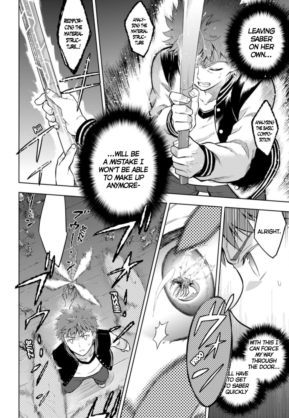 Fate/Stay Night - Heaven's Feel Chapter 53 page 6 - Chapter 53: Day 8 / The Last Swordsman (1)