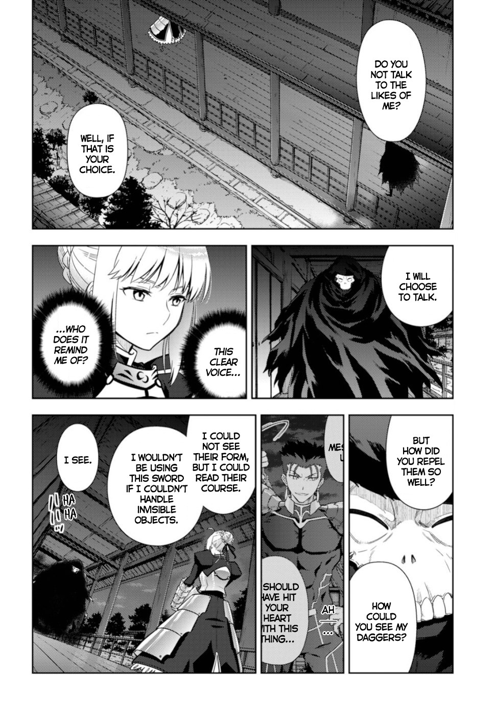Fate/Stay Night - Heaven's Feel Chapter 54 page 2 - Chapter 54: Day 8 / The Last Swordsman (2)