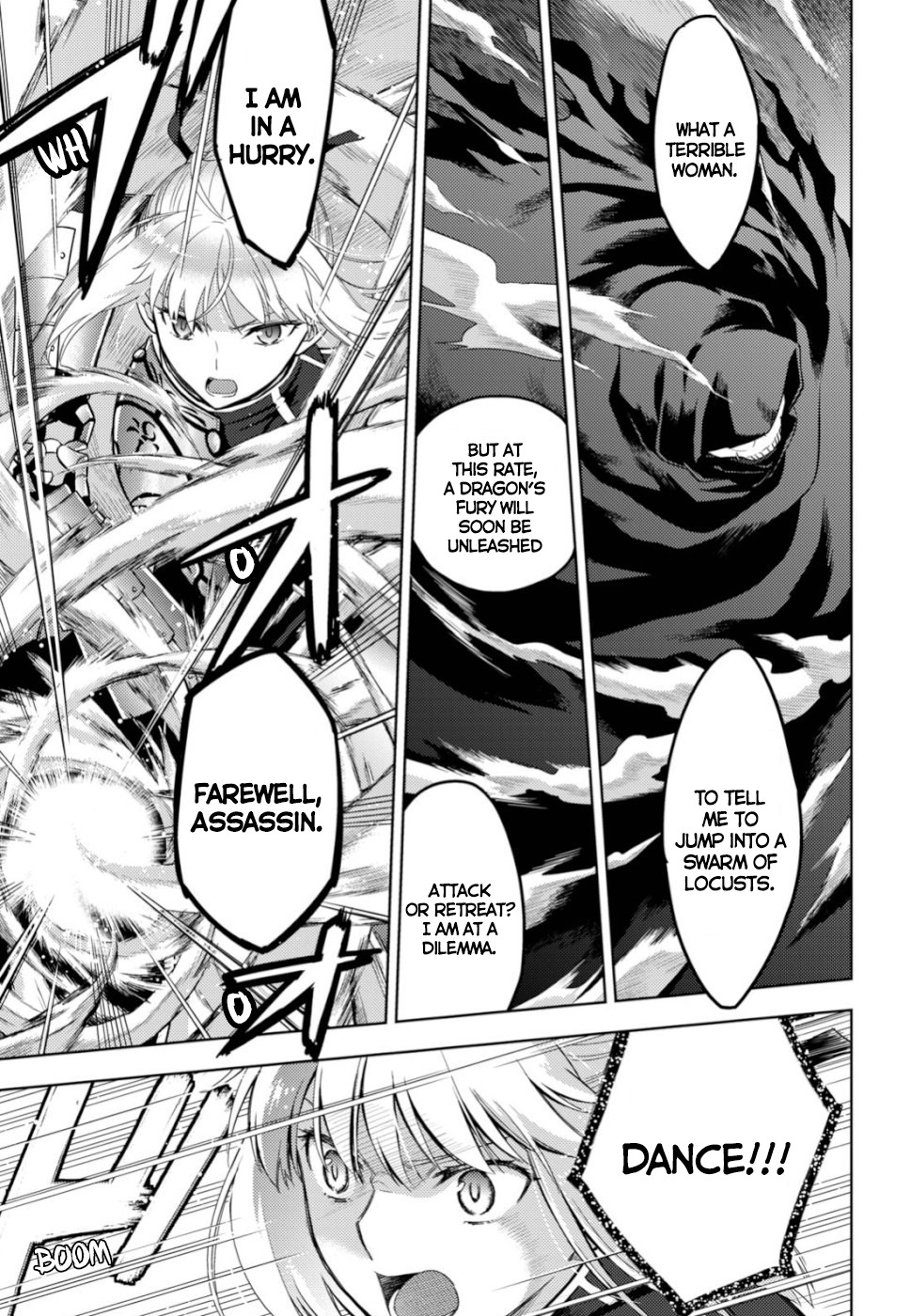Fate/Stay Night - Heaven's Feel Chapter 54 page 5 - Chapter 54: Day 8 / The Last Swordsman (2)