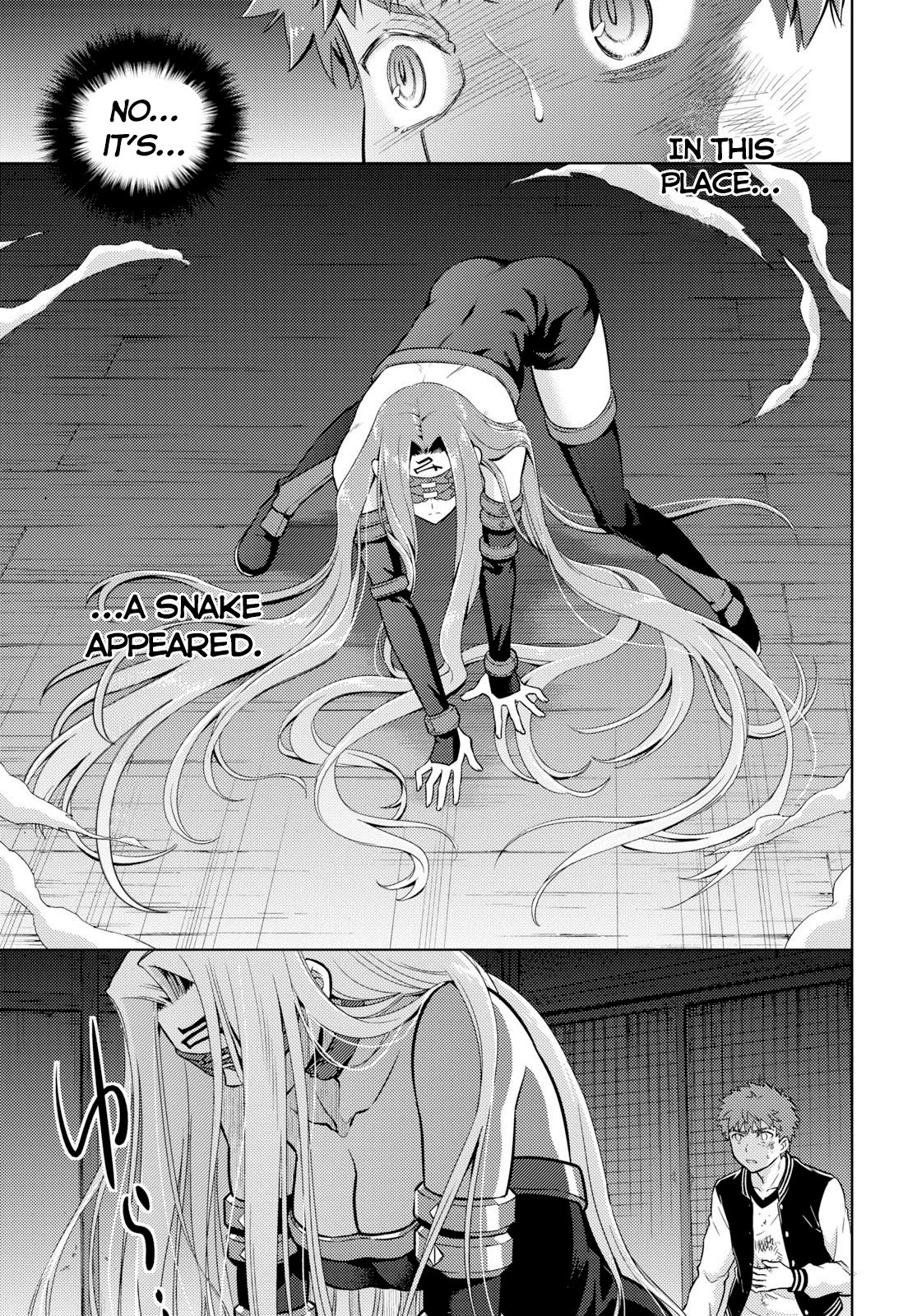 Fate/Stay Night - Heaven's Feel Chapter 56 page 11 - Chapter 56: Day 8 / The Fight at Ryuudou Temple (1)