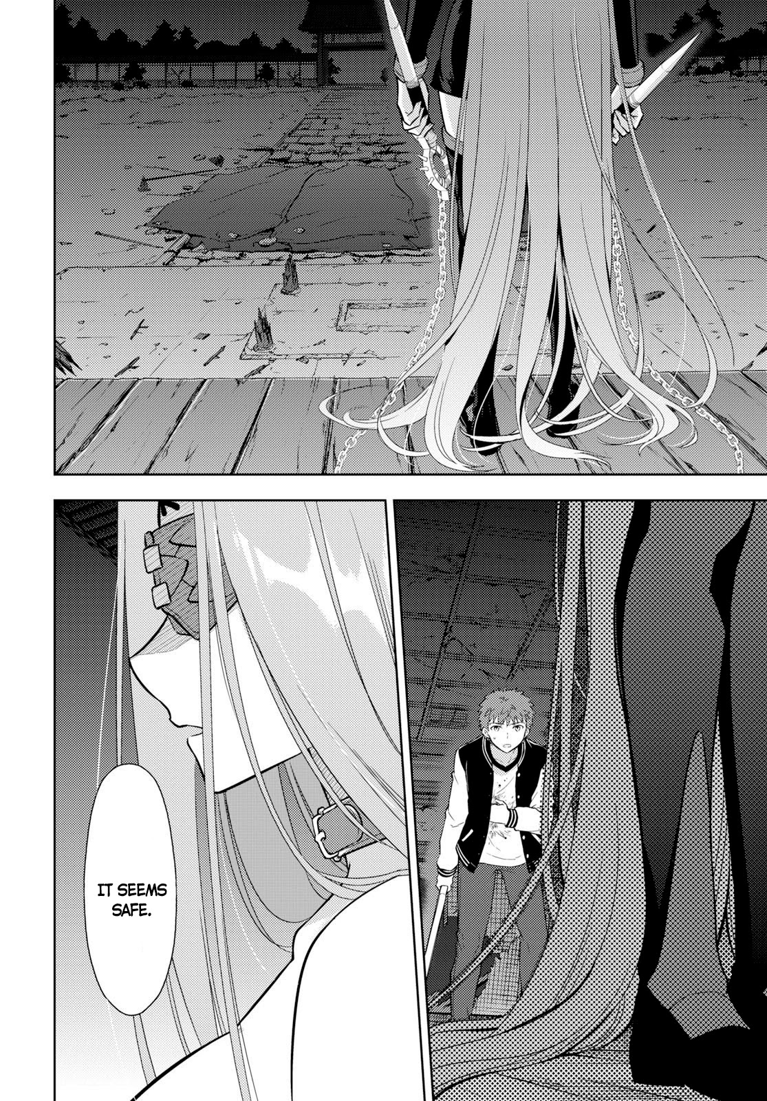Fate/Stay Night - Heaven's Feel Chapter 56 page 26 - Chapter 56: Day 8 / The Fight at Ryuudou Temple (1)