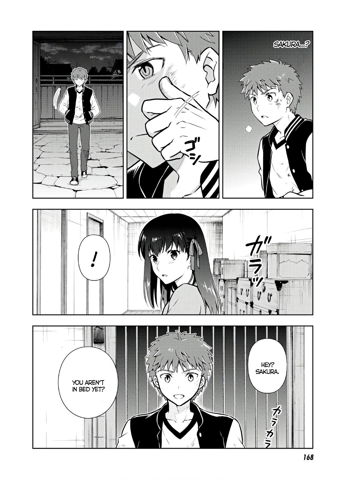 Fate/Stay Night - Heaven's Feel Chapter 57 page 10 - Chapter 57: Day 8 / An Oath and a Farewell (1)