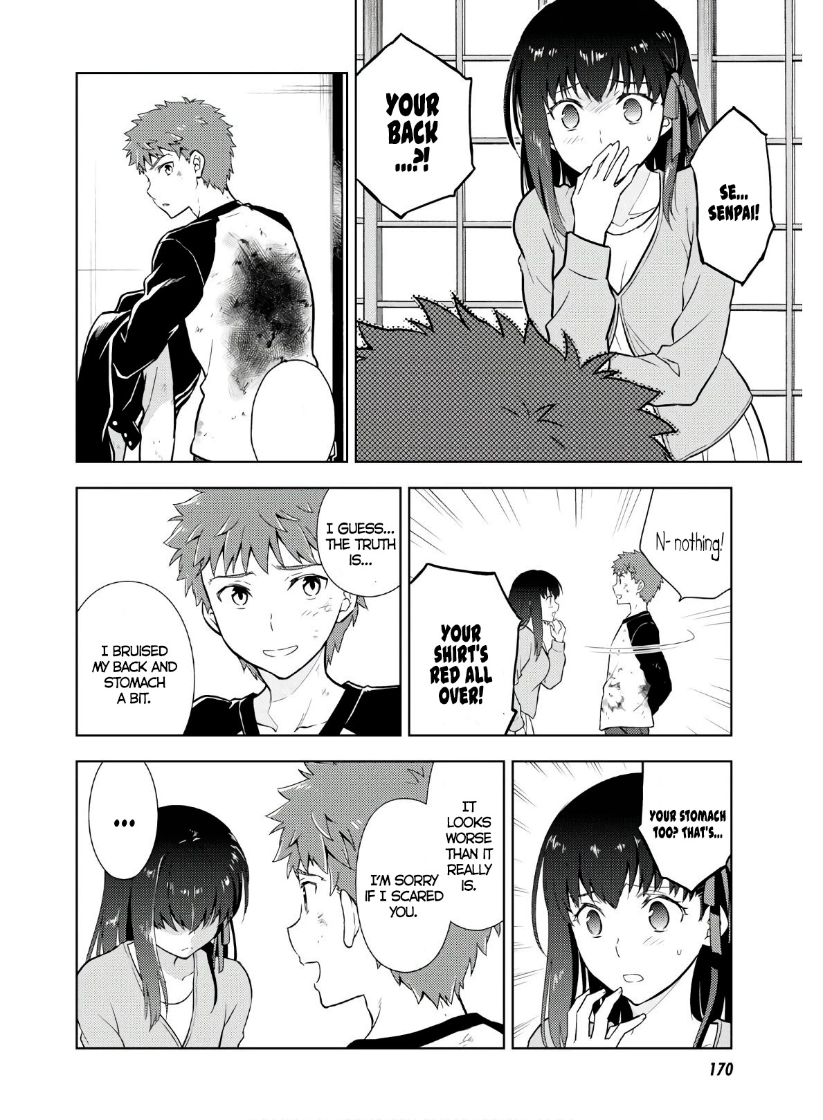 Fate/Stay Night - Heaven's Feel Chapter 57 page 12 - Chapter 57: Day 8 / An Oath and a Farewell (1)