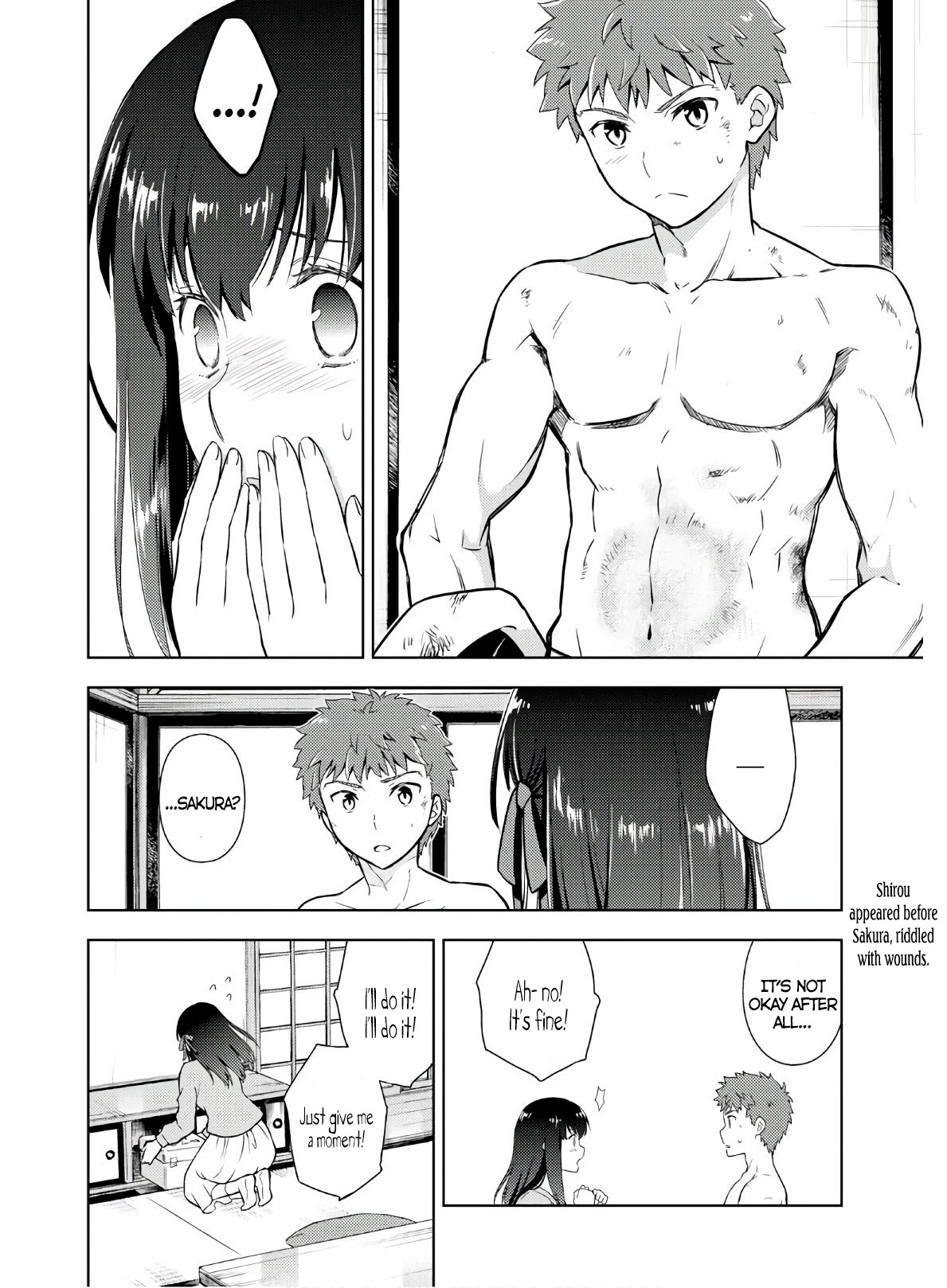 Fate/Stay Night - Heaven's Feel Chapter 57 page 14 - Chapter 57: Day 8 / An Oath and a Farewell (1)