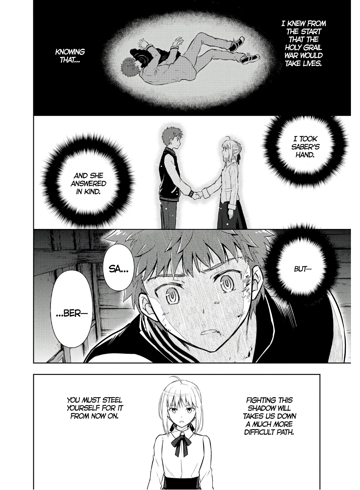 Fate/Stay Night - Heaven's Feel Chapter 57 page 6 - Chapter 57: Day 8 / An Oath and a Farewell (1)