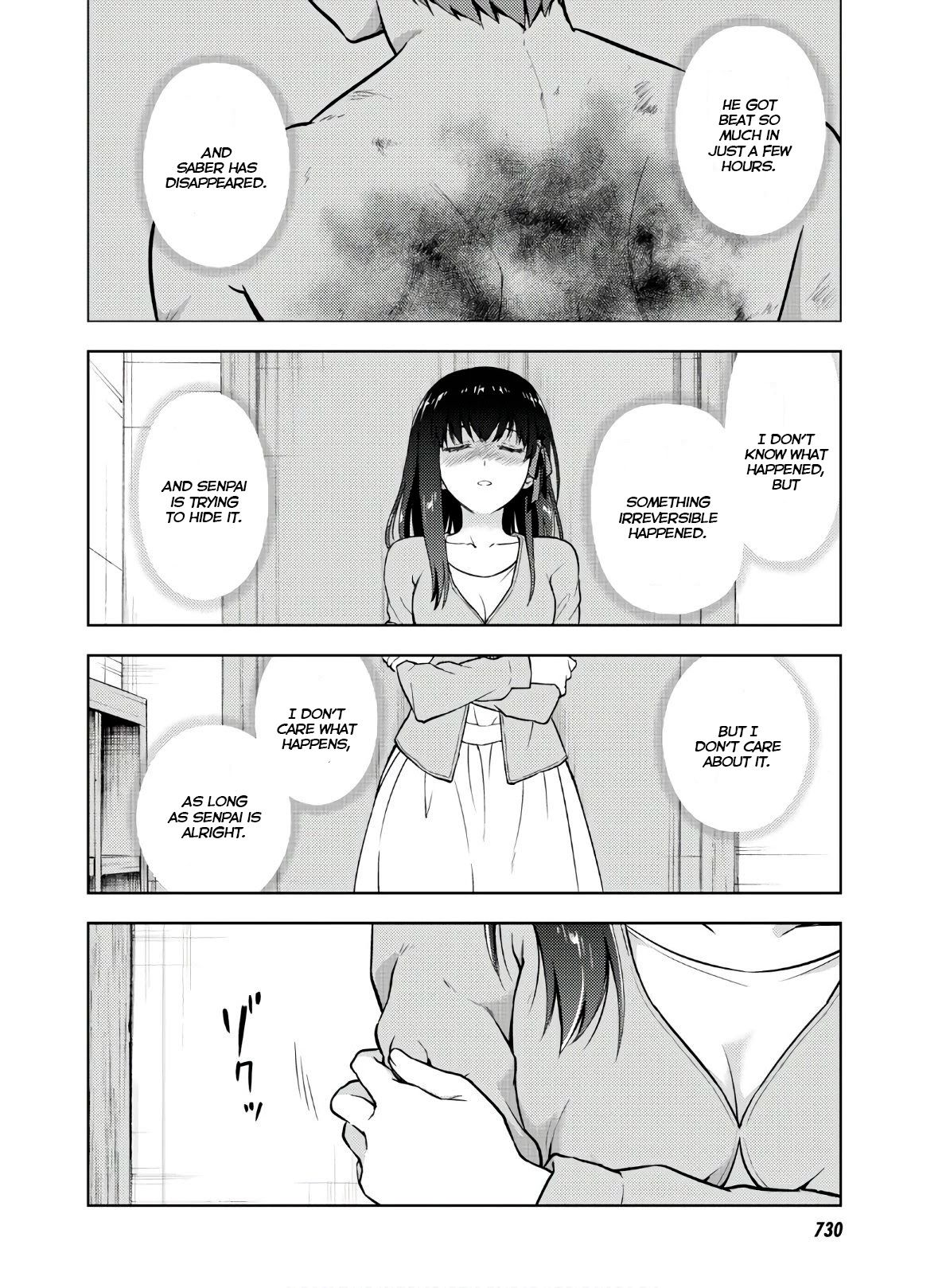 Fate/Stay Night - Heaven's Feel Chapter 58 page 10 - Chapter 58: Day 8 / An Oath and a Farewell (2)