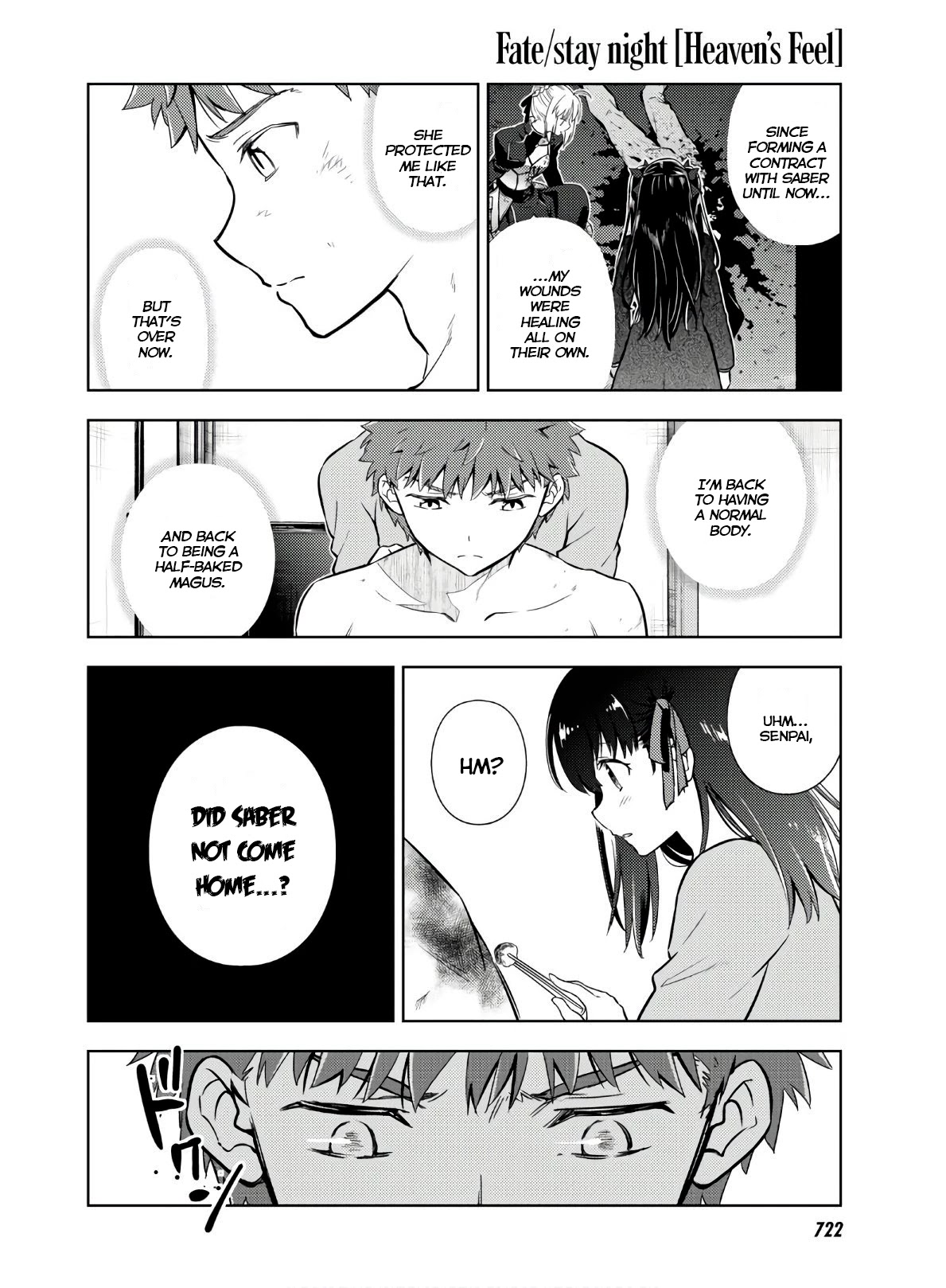Fate/Stay Night - Heaven's Feel Chapter 58 page 2 - Chapter 58: Day 8 / An Oath and a Farewell (2)