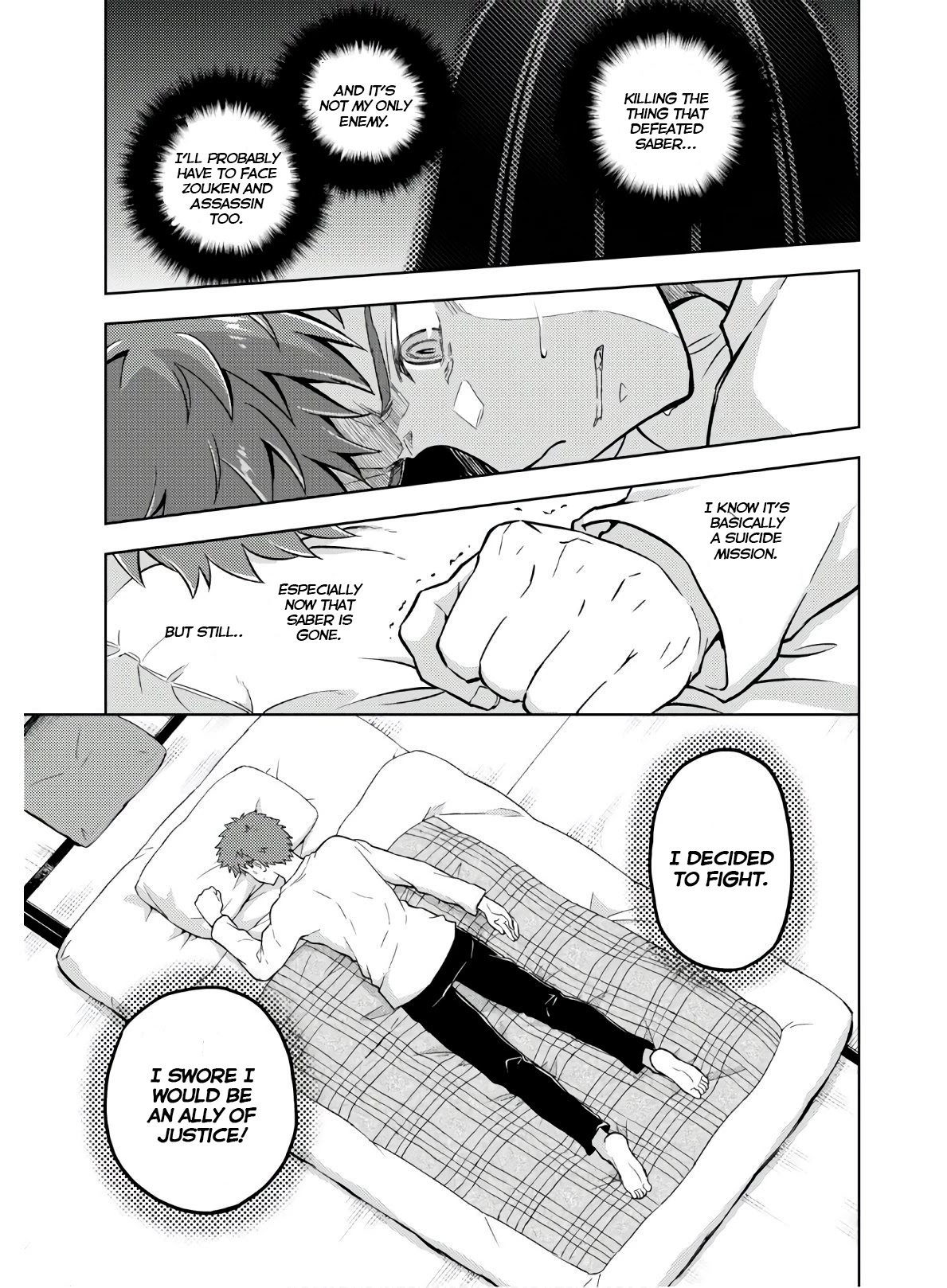 Fate/Stay Night - Heaven's Feel Chapter 58 page 7 - Chapter 58: Day 8 / An Oath and a Farewell (2)