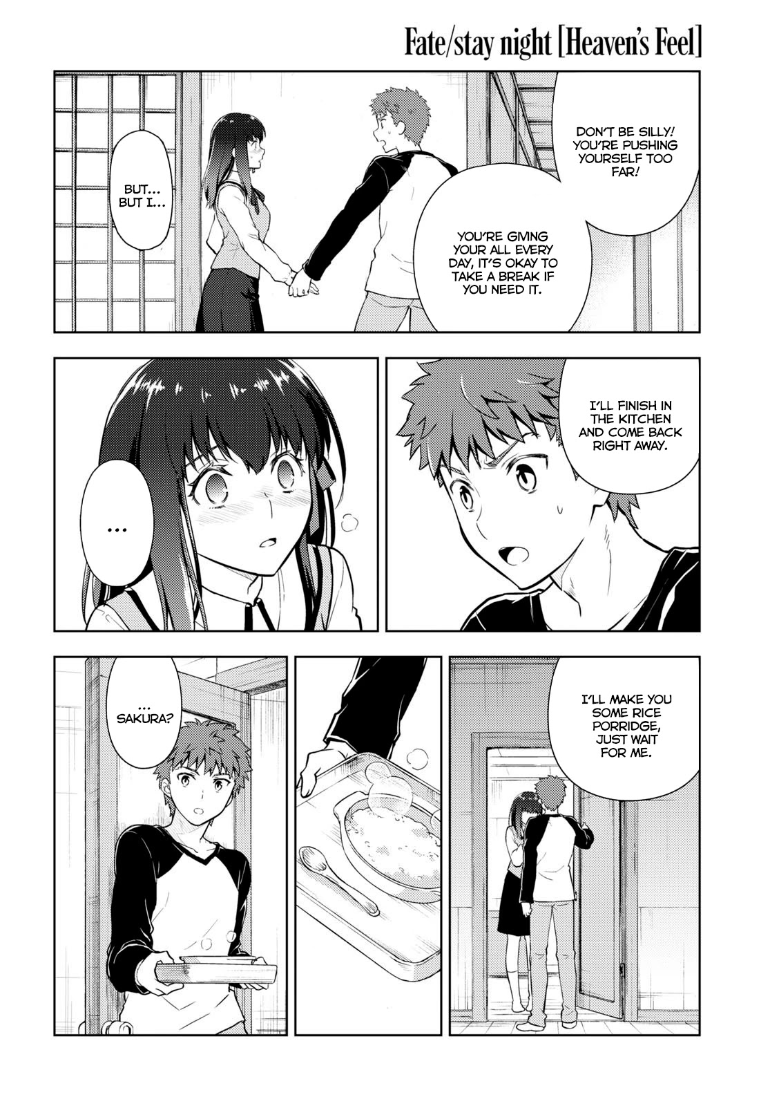 Fate/Stay Night - Heaven's Feel Chapter 59 page 16 - Chapter 59: An Oath and a Farewell (3)