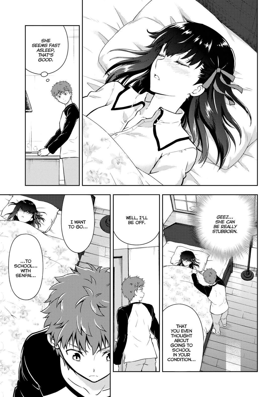 Fate/Stay Night - Heaven's Feel Chapter 59 page 17 - Chapter 59: An Oath and a Farewell (3)