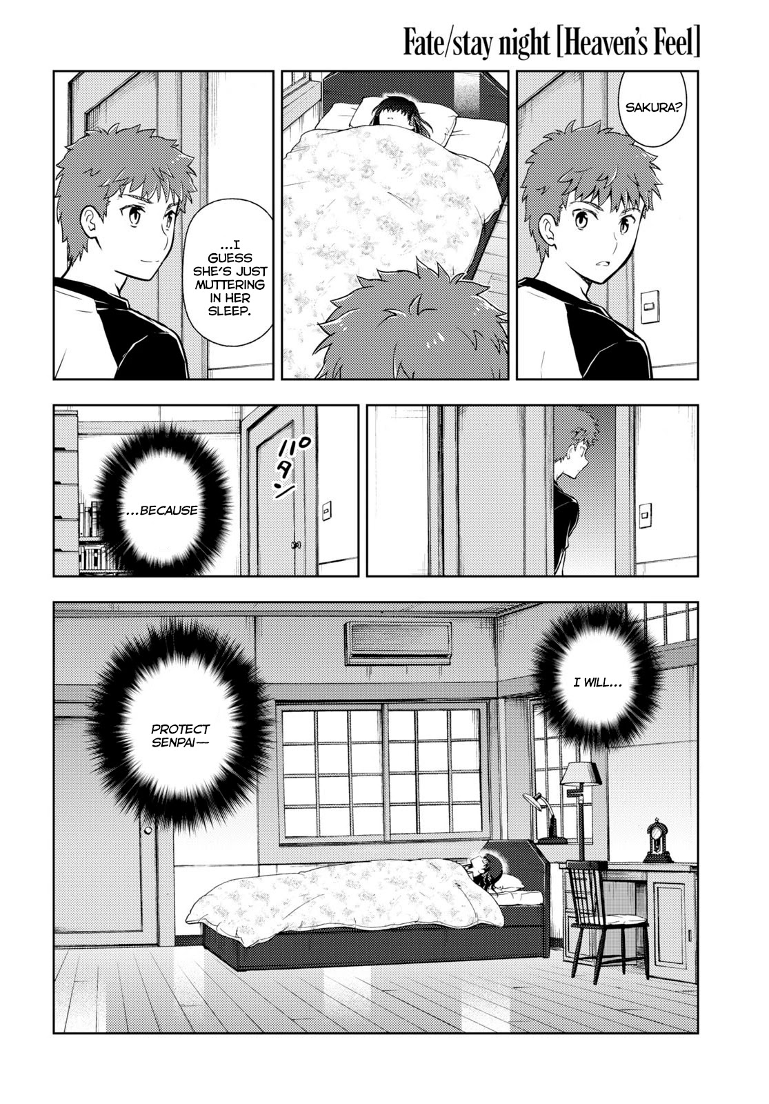 Fate/Stay Night - Heaven's Feel Chapter 59 page 18 - Chapter 59: An Oath and a Farewell (3)