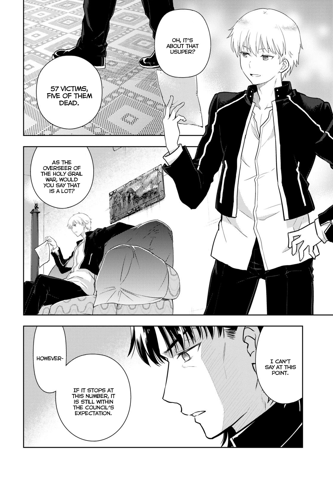 Fate/Stay Night - Heaven's Feel Chapter 59 page 2 - Chapter 59: An Oath and a Farewell (3)