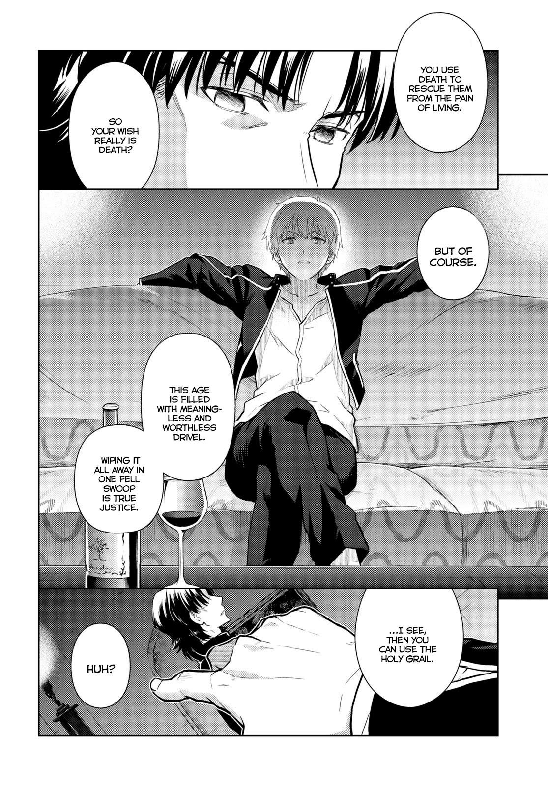Fate/Stay Night - Heaven's Feel Chapter 59 page 6 - Chapter 59: An Oath and a Farewell (3)