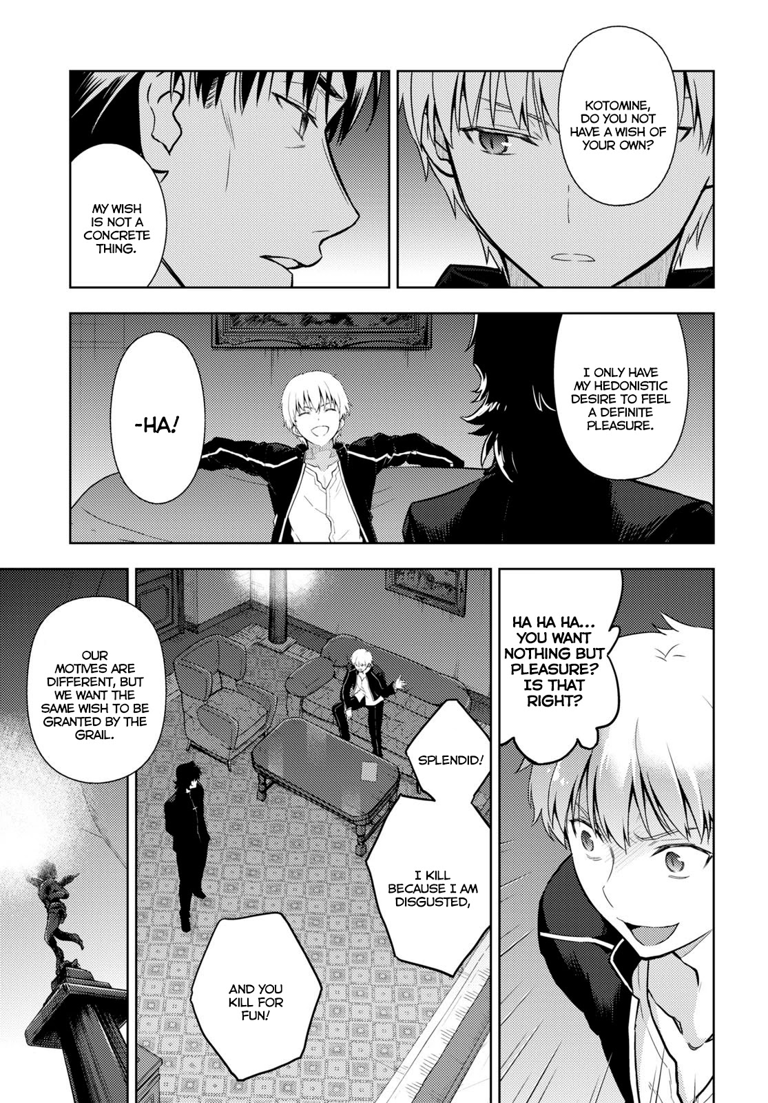 Fate/Stay Night - Heaven's Feel Chapter 59 page 7 - Chapter 59: An Oath and a Farewell (3)