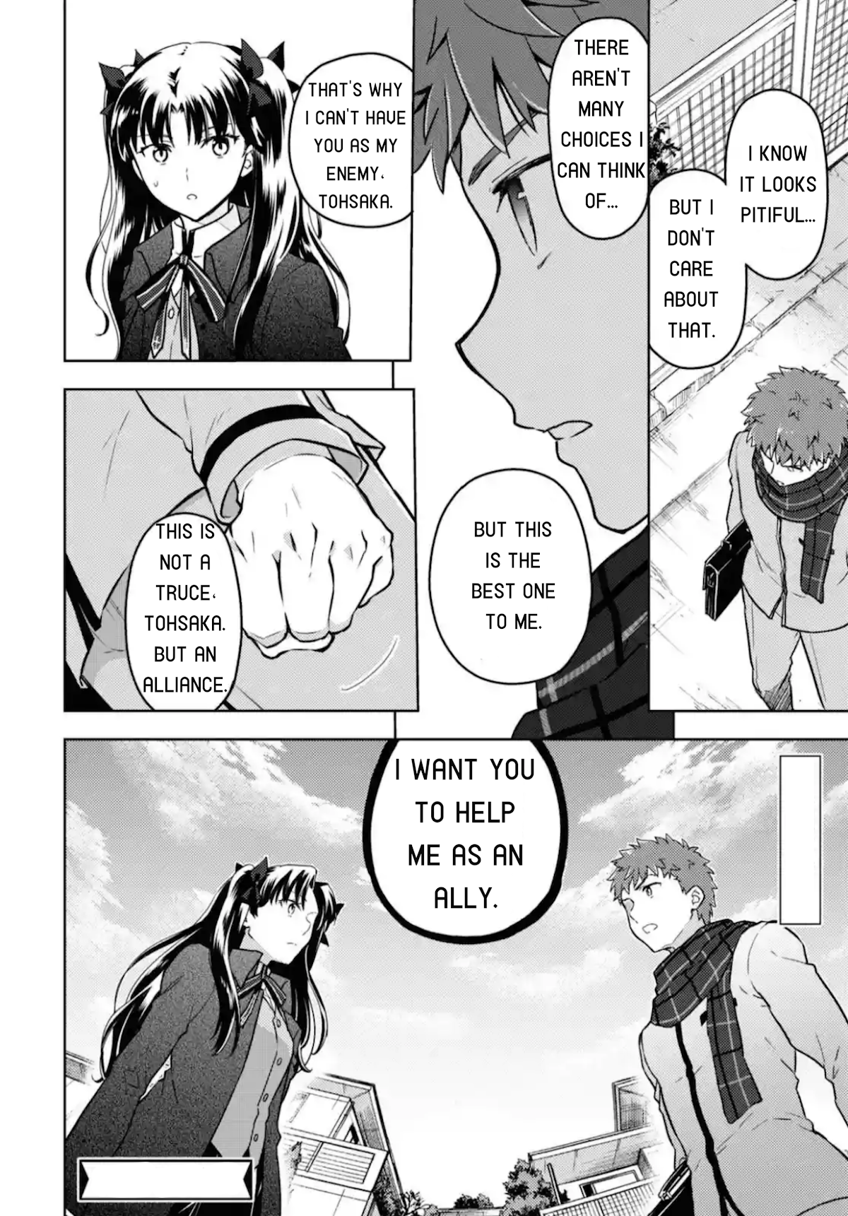 Fate/Stay Night - Heaven's Feel Chapter 60 page 10 - Chapter 60: Rin's questions and answers