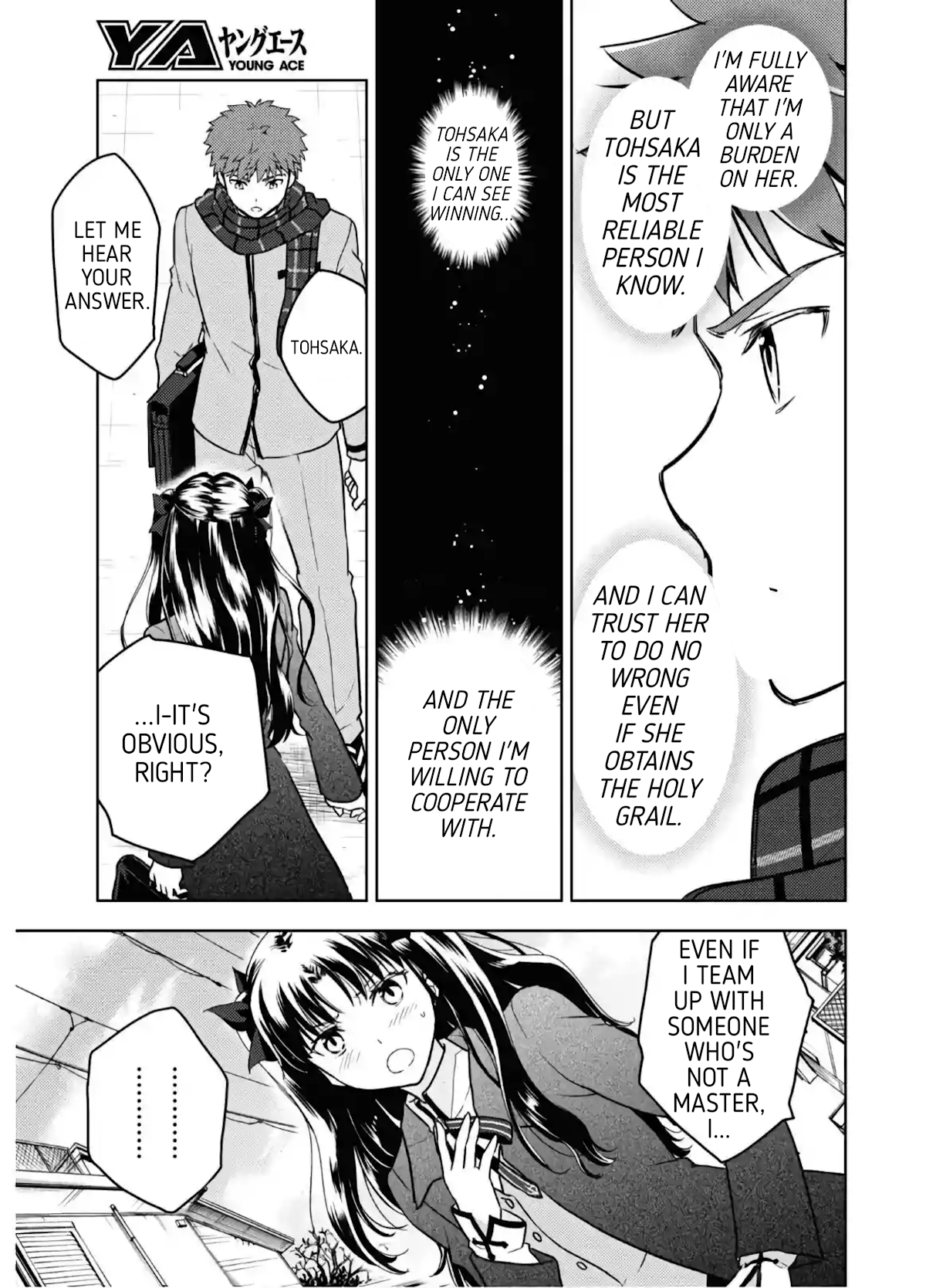 Fate/Stay Night - Heaven's Feel Chapter 61 page 3 - Chapter 61: Day 9 / Rin's Questions and Answers (2)