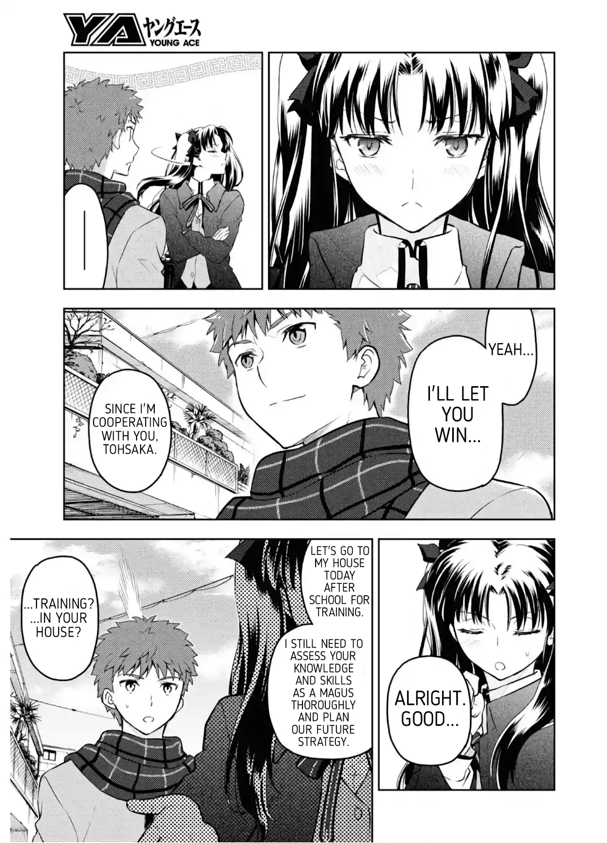 Fate/Stay Night - Heaven's Feel Chapter 61 page 7 - Chapter 61: Day 9 / Rin's Questions and Answers (2)