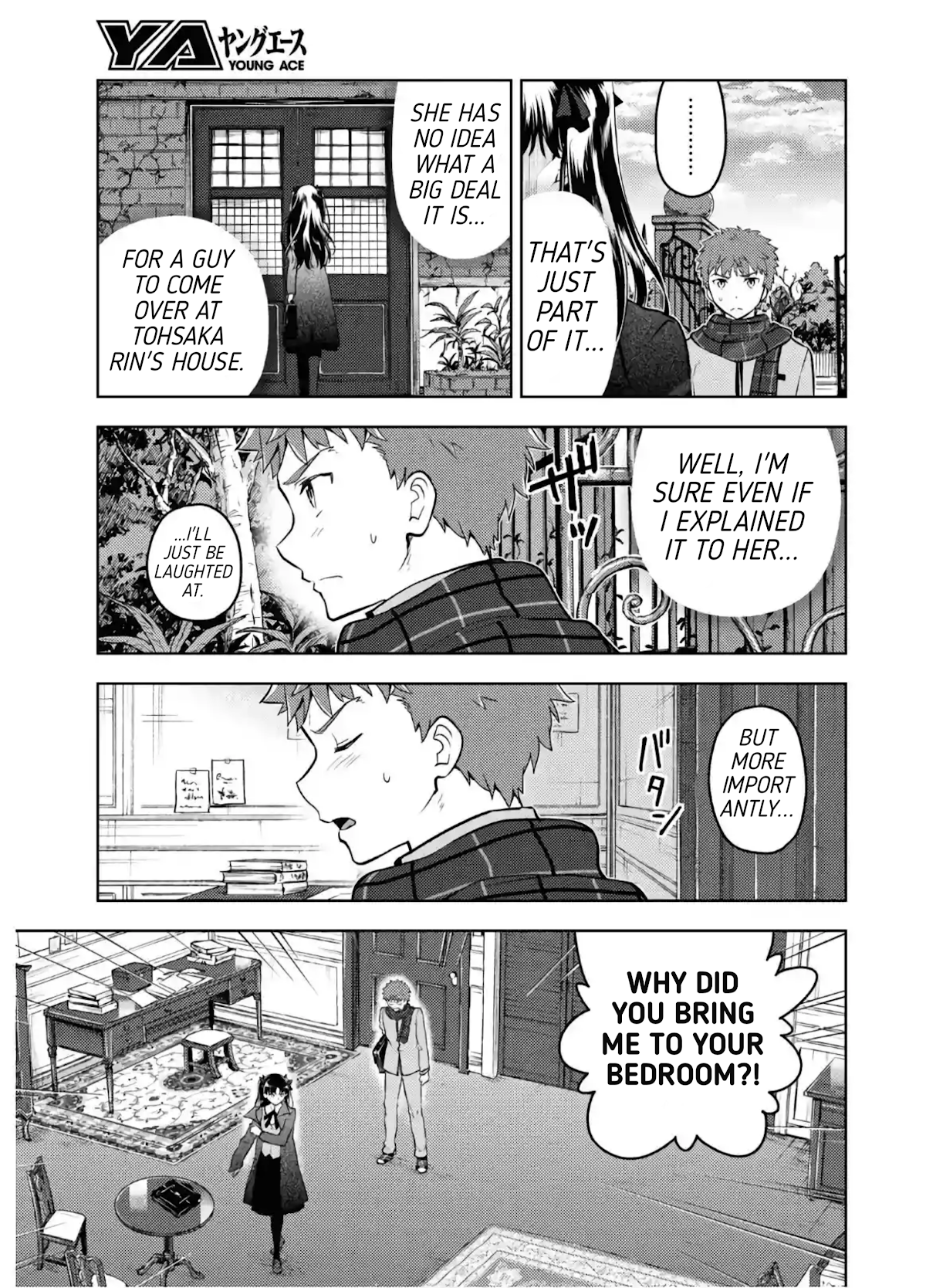 Fate/Stay Night - Heaven's Feel Chapter 61 page 9 - Chapter 61: Day 9 / Rin's Questions and Answers (2)