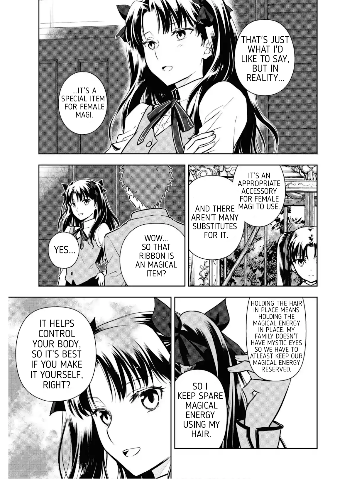 Fate/Stay Night - Heaven's Feel Chapter 62 page 3 - Chapter 62: Day 9 / Rin's Questions and Answers (3)